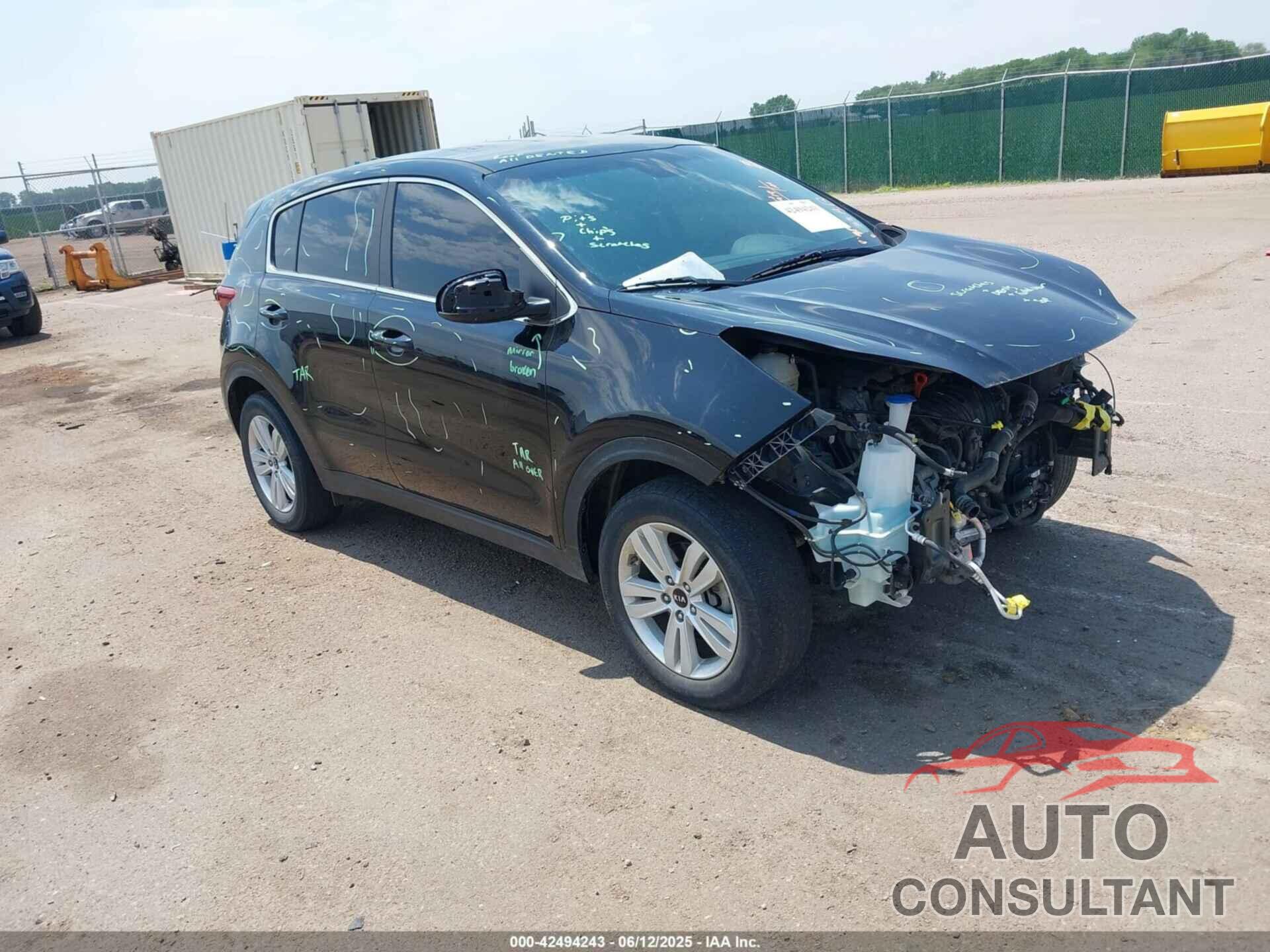 KIA SPORTAGE 2018 - KNDPM3AC3J7399749