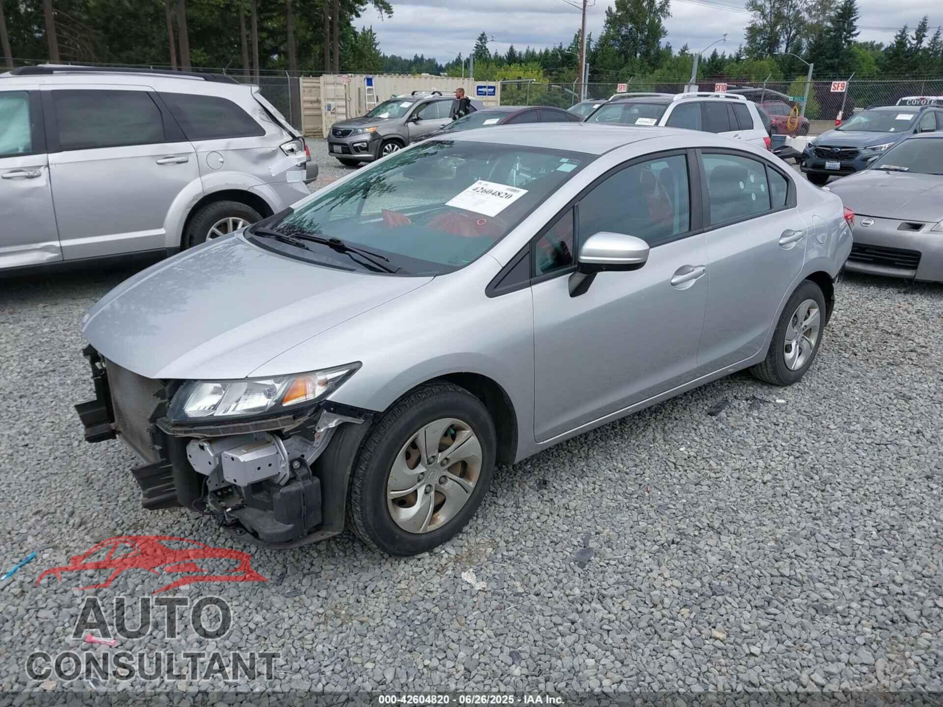 HONDA CIVIC 2015 - 19XFB2F52FE227385