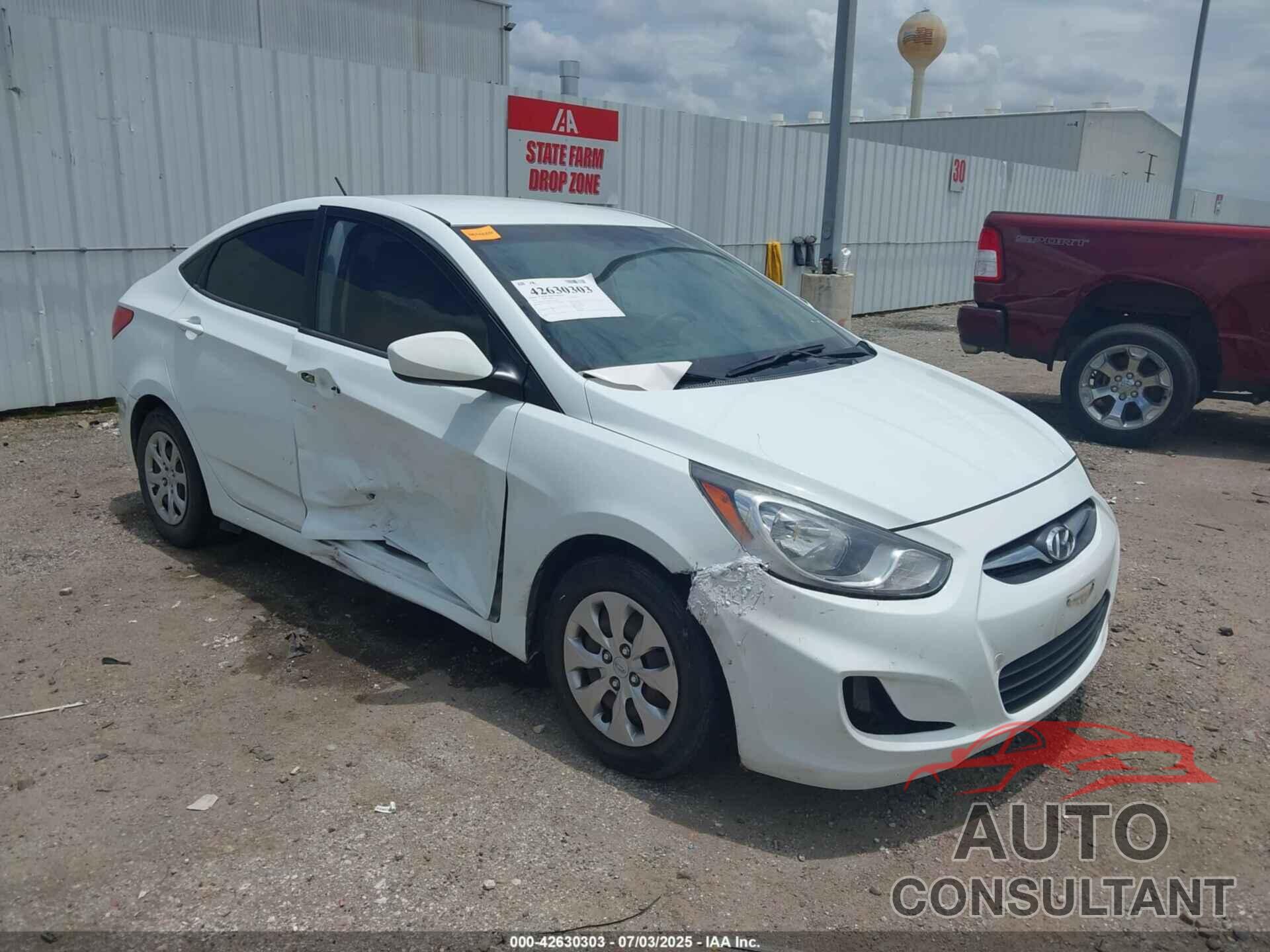 HYUNDAI ACCENT 2013 - KMHCT4AE8DU351271