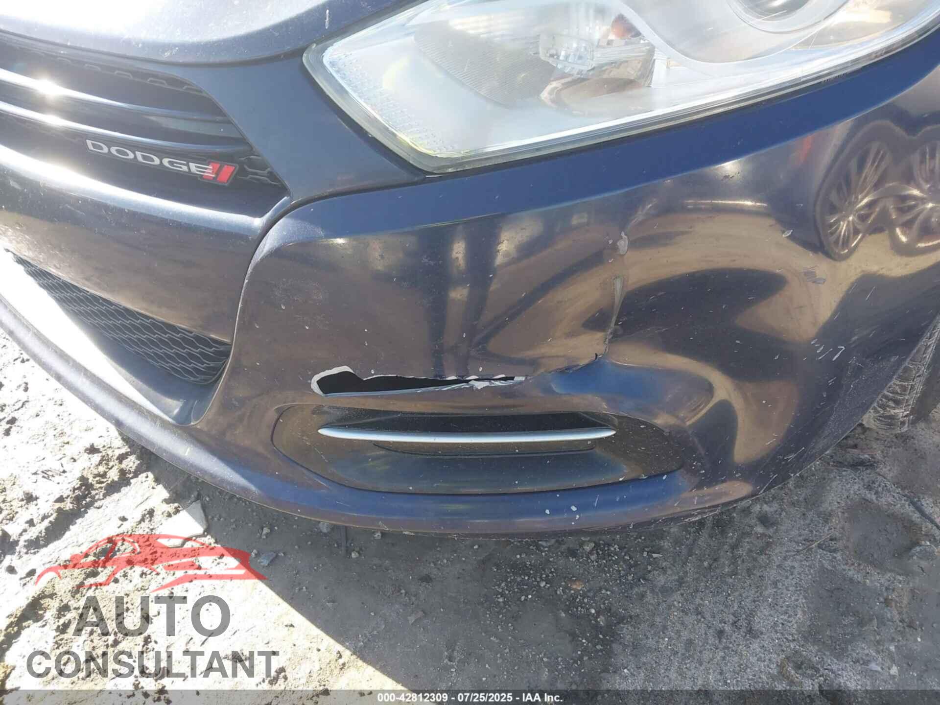 DODGE DART 2013 - 1C3CDFAH2DD215889