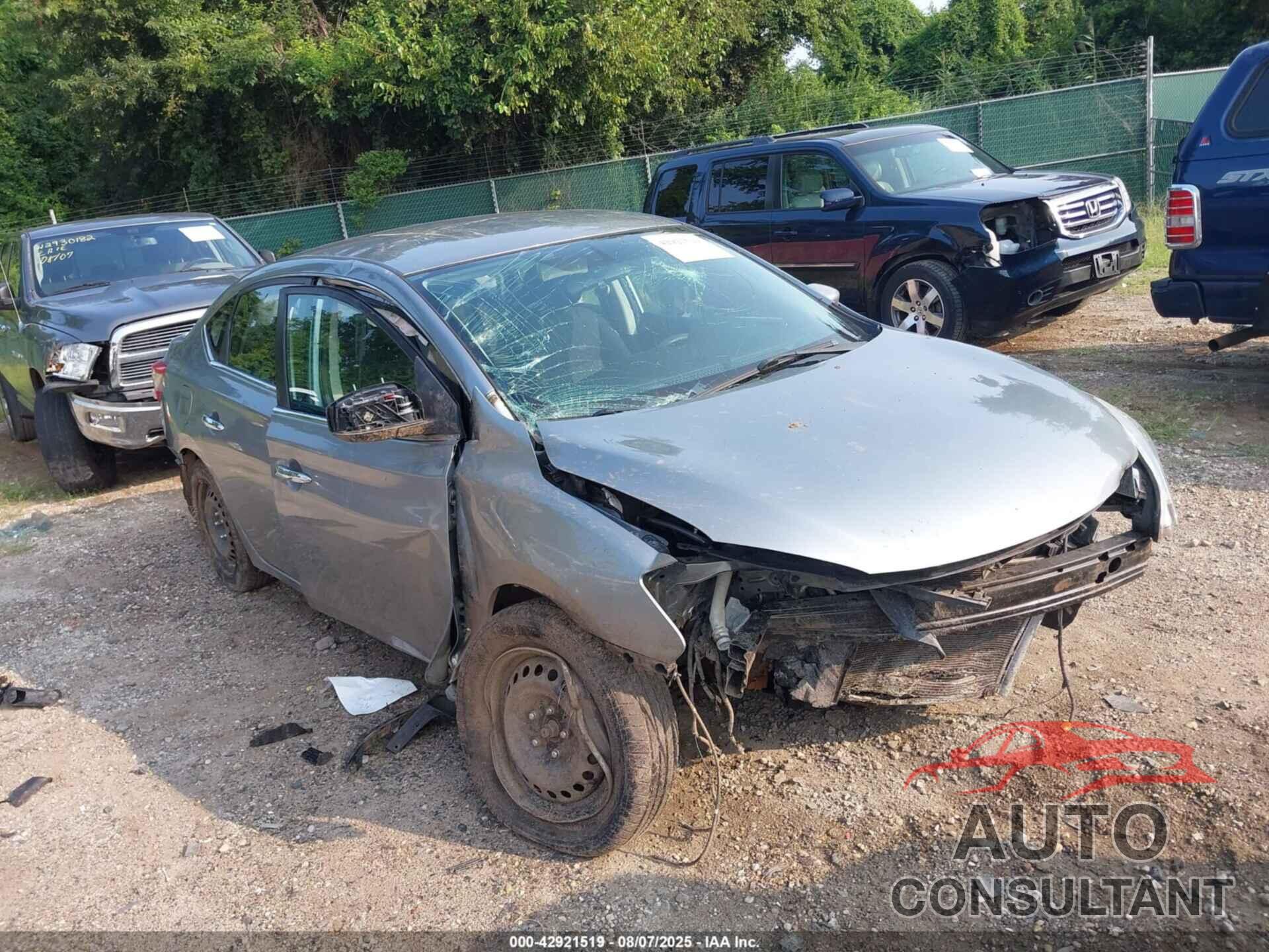 NISSAN SENTRA 2014 - 3N1AB7AP2EY243280
