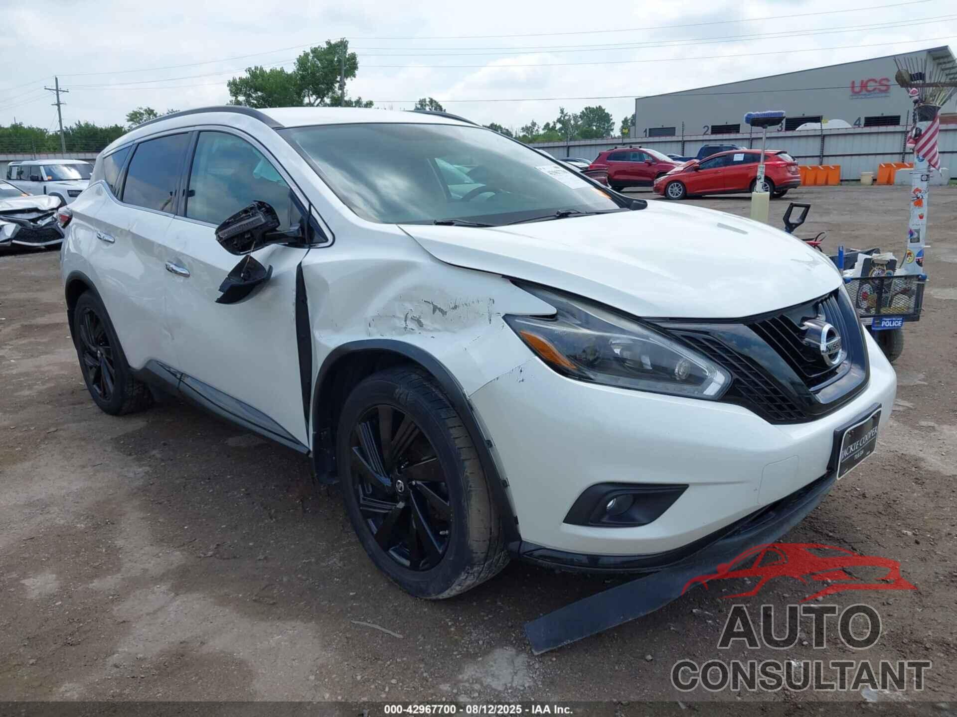 NISSAN MURANO 2018 - 5N1AZ2MH1JN130343