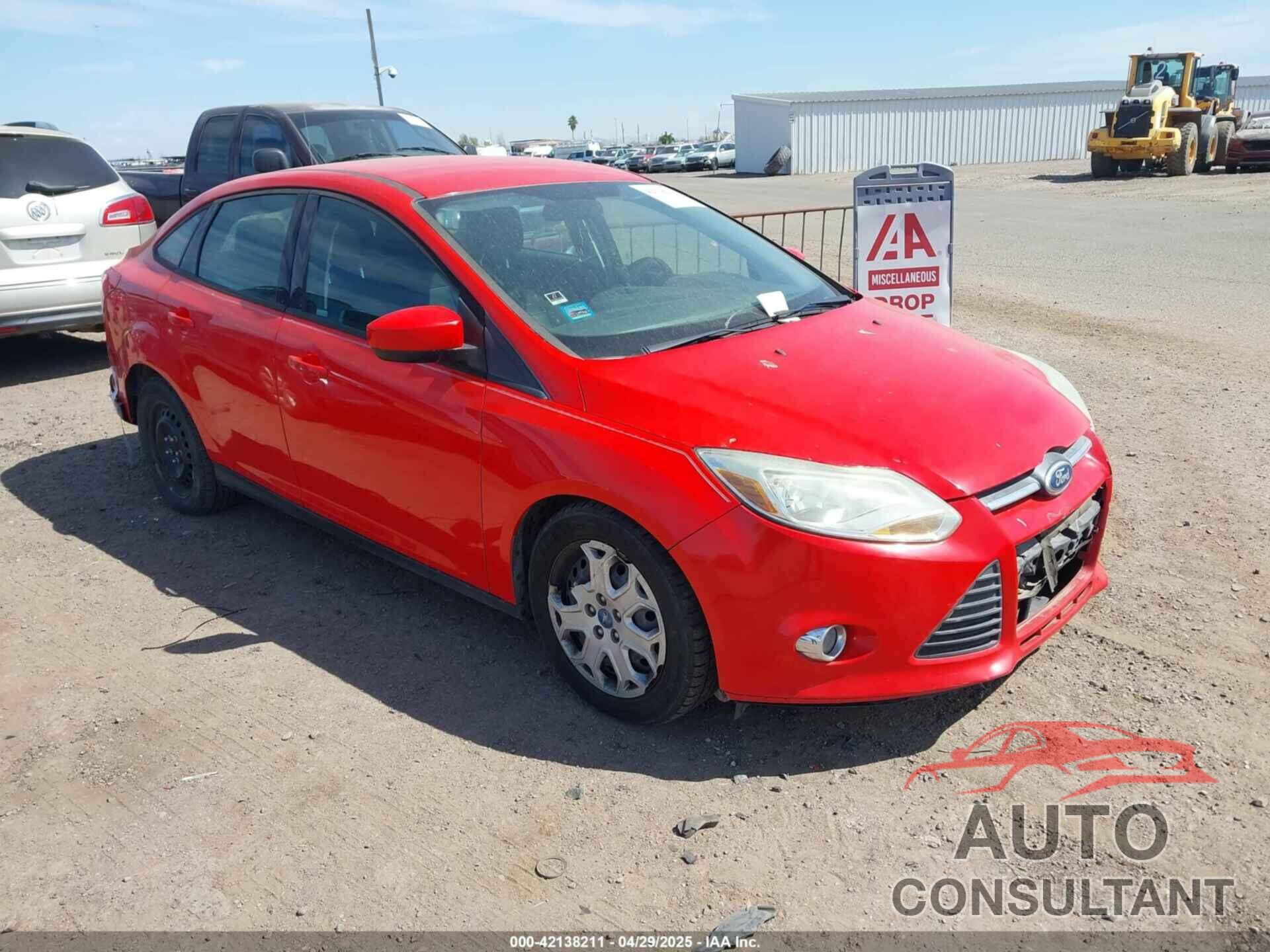 FORD FOCUS 2012 - 1FAHP3F25CL194137
