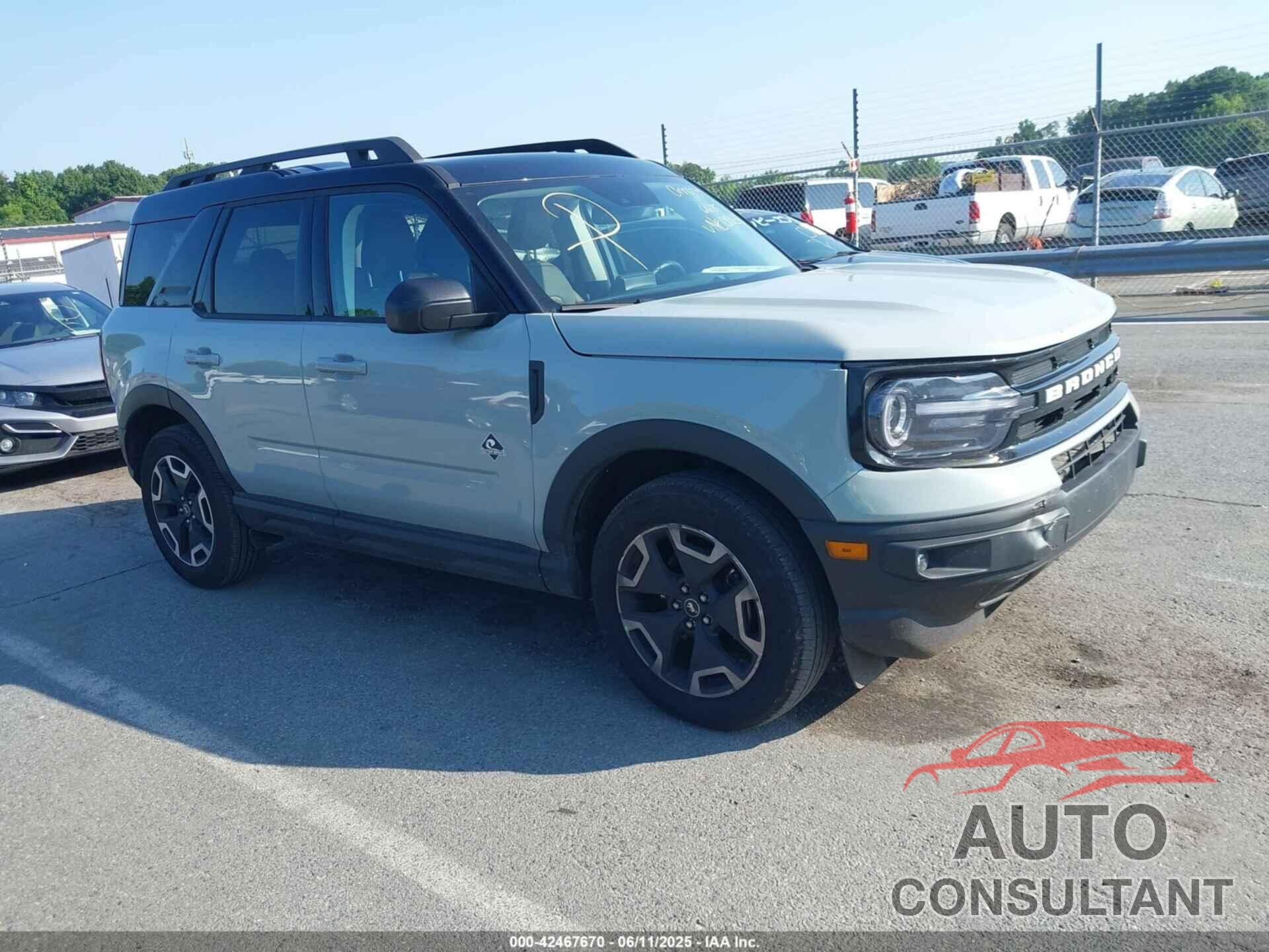 FORD BRONCO SPORT 2022 - 3FMCR9C6XNRE00691
