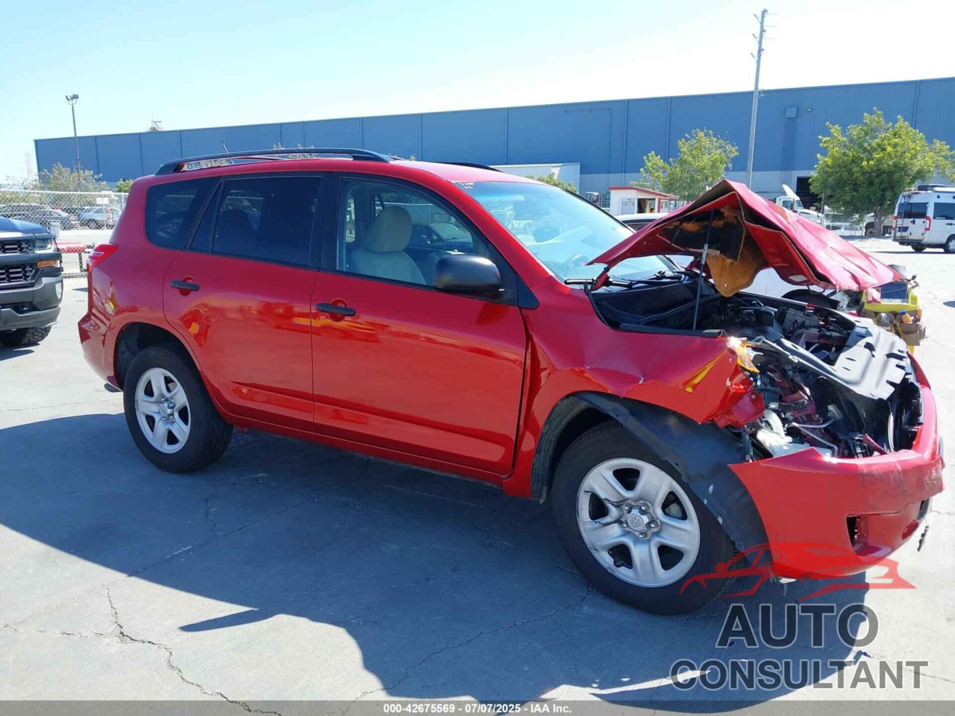 TOYOTA RAV4 2011 - 2T3BF4DV2BW165552