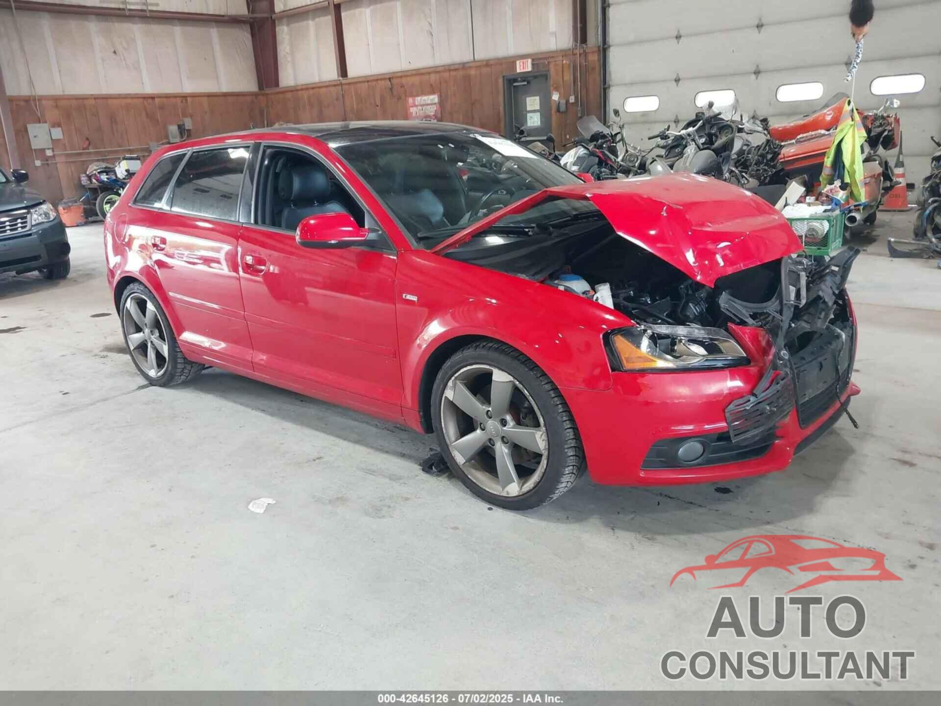 AUDI A3 2012 - WAUPEAFM1CA120174