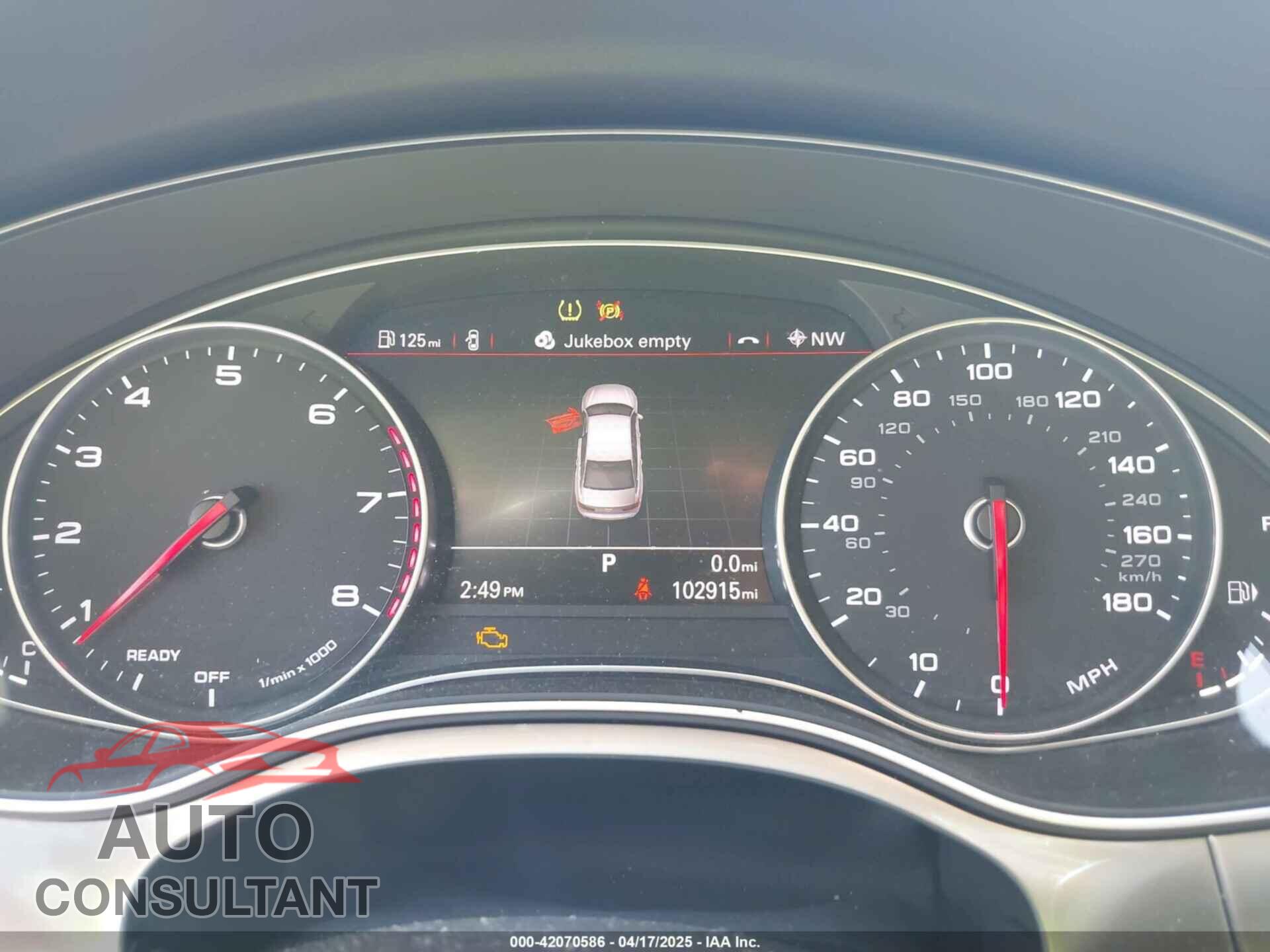 AUDI A6 2016 - WAUFGAFC6GN004786
