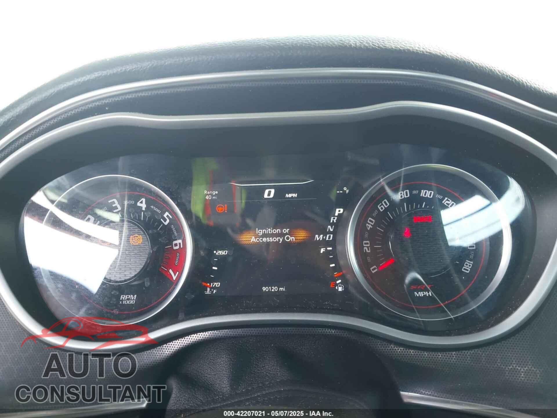 DODGE CHALLENGER 2016 - 2C3CDZDJ9GH351461