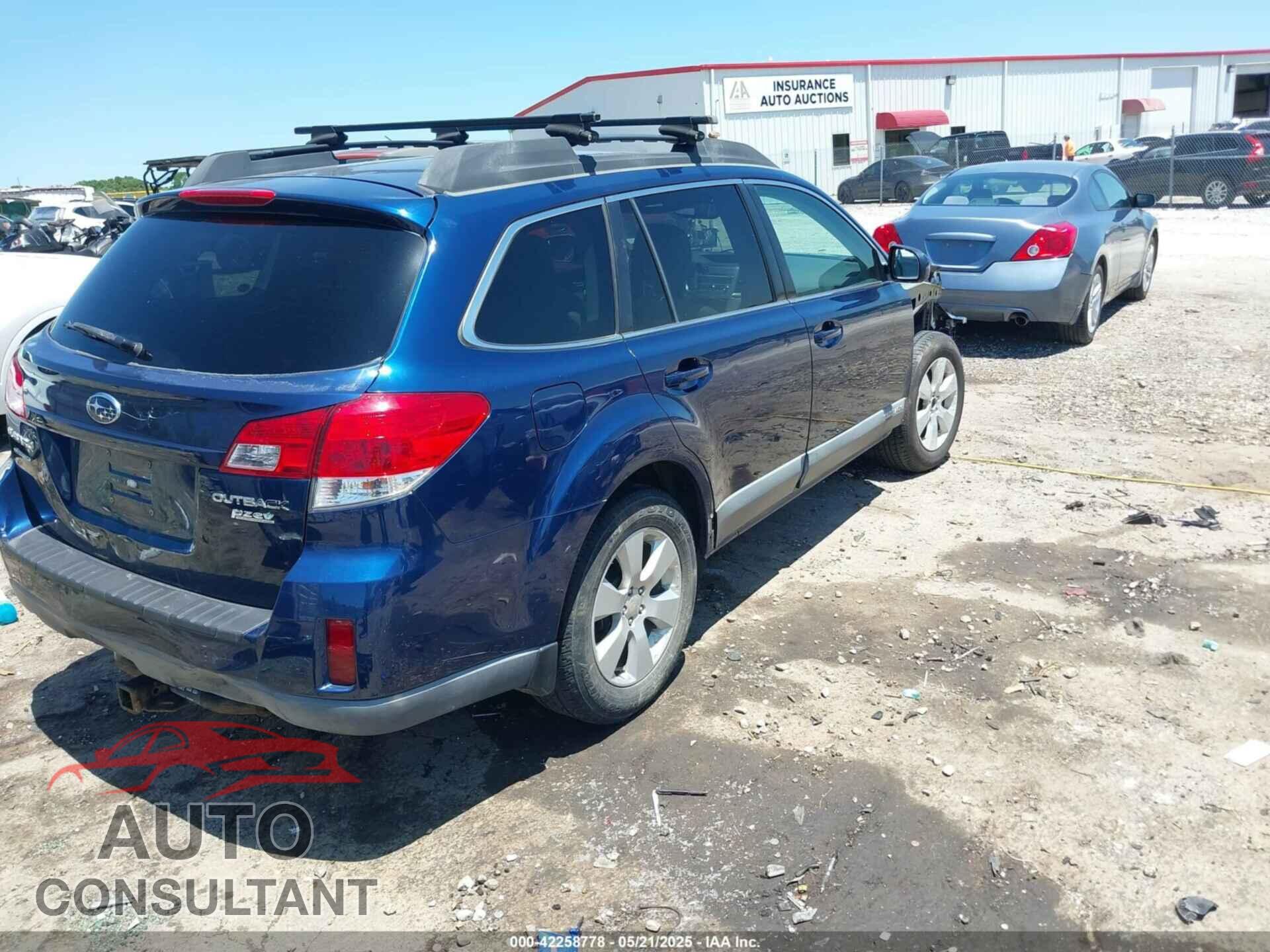 SUBARU OUTBACK 2011 - 4S4BRBGC1B3326459