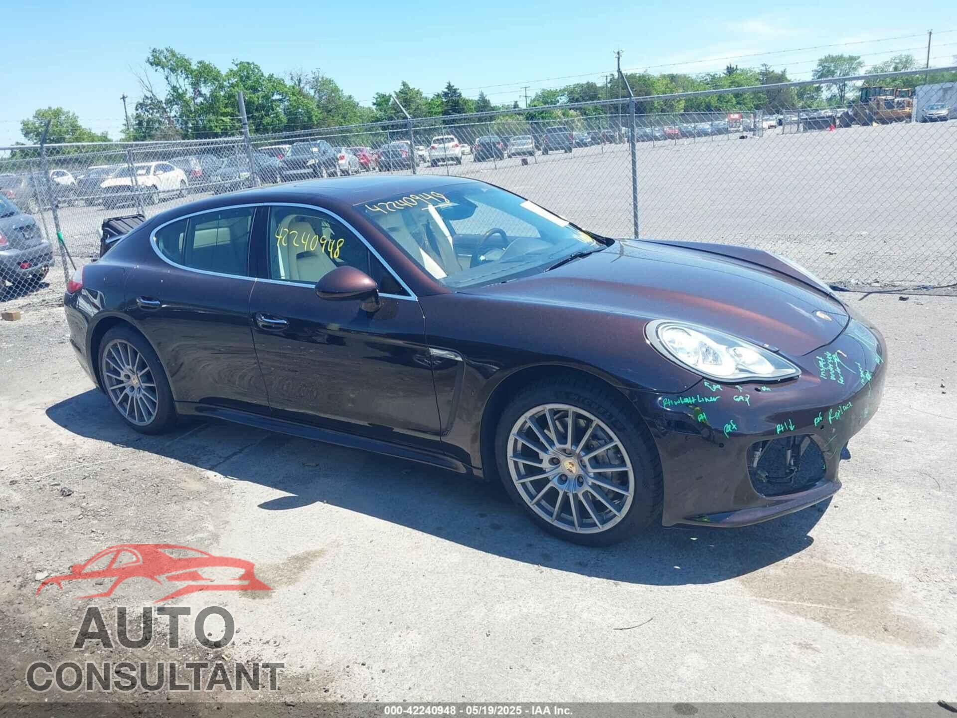 PORSCHE PANAMERA 2012 - WP0AB2A75CL060106