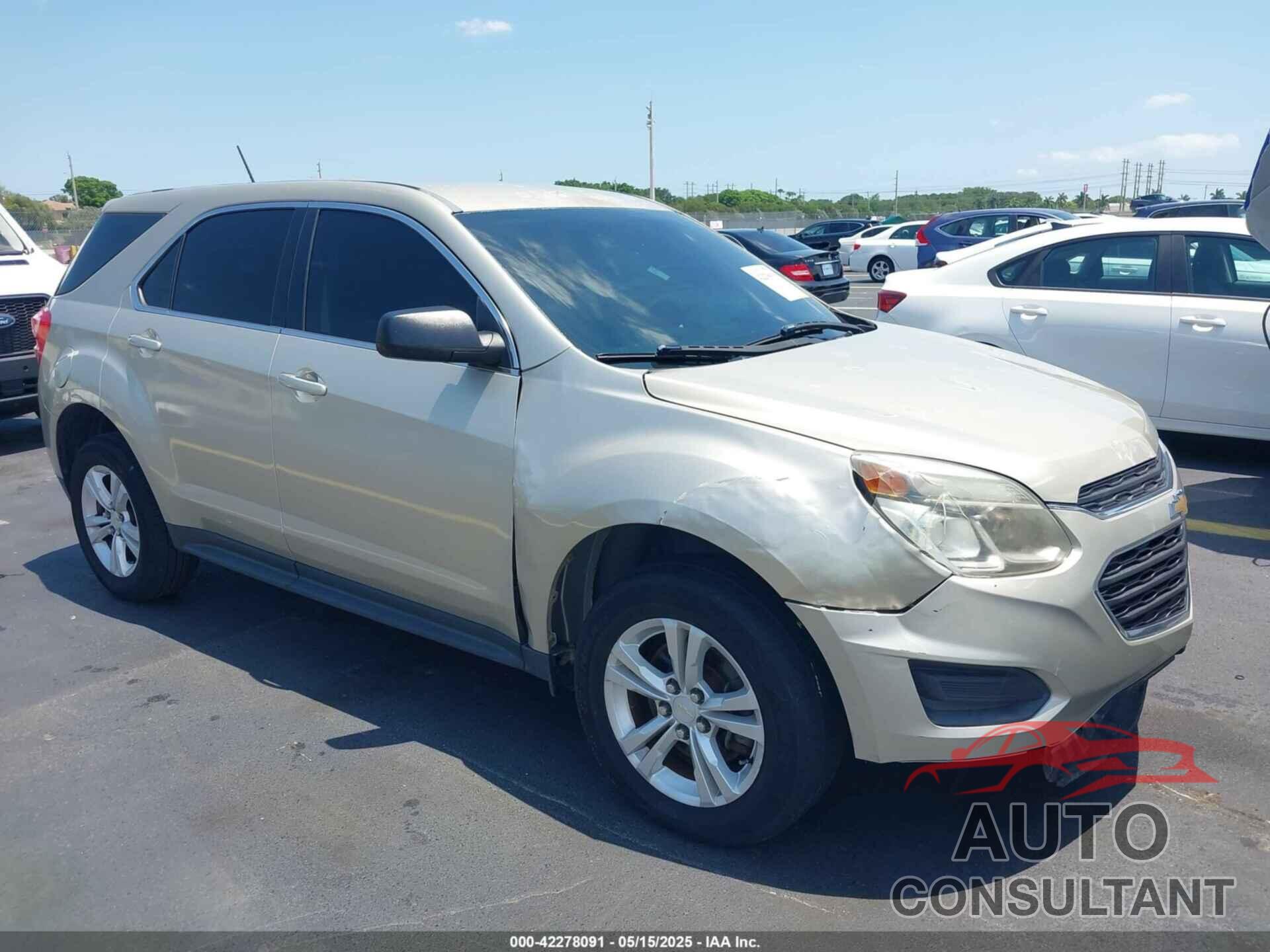 CHEVROLET EQUINOX 2016 - 2GNALBEK0G1112062