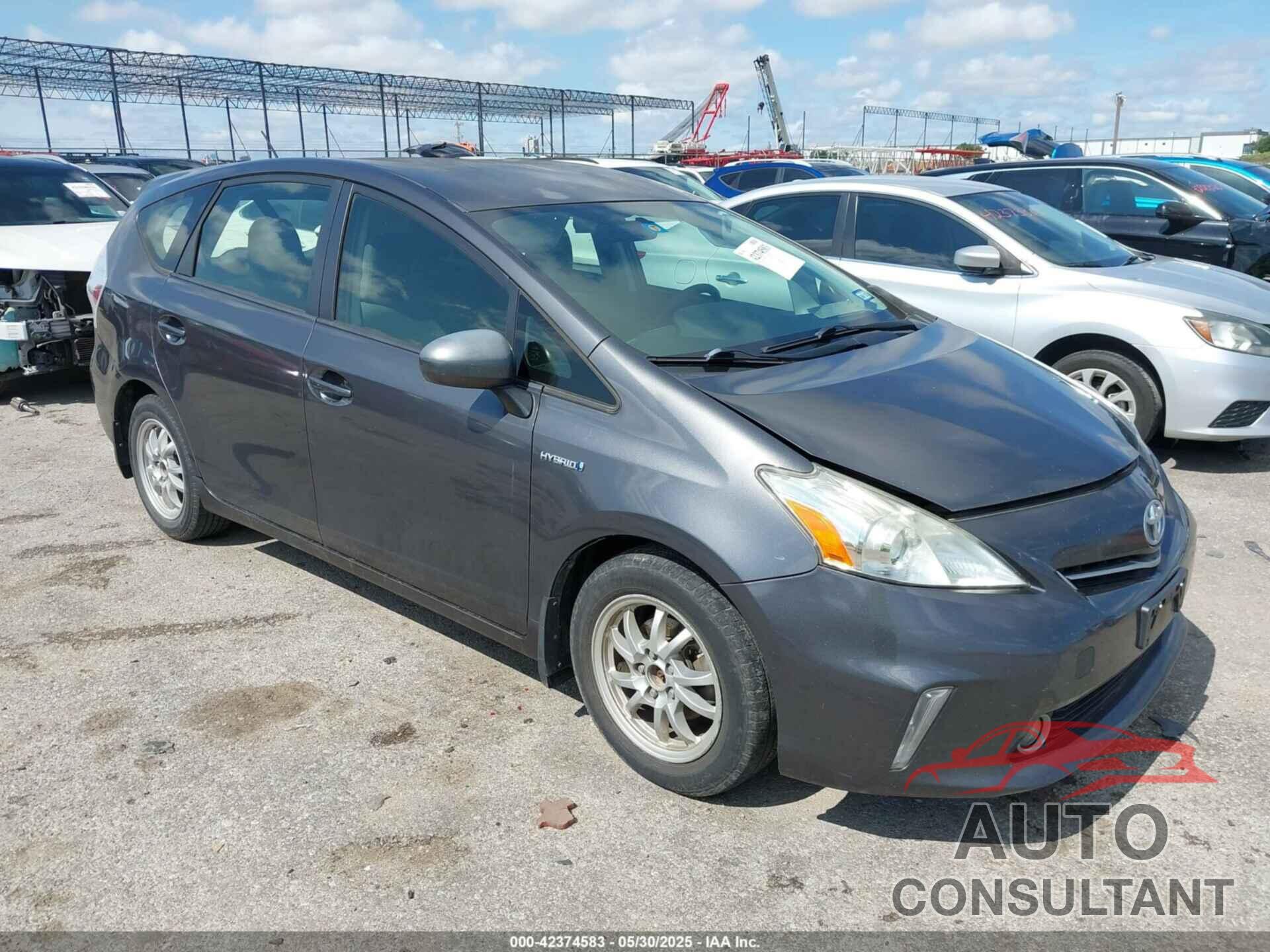 TOYOTA PRIUS V 2014 - JTDZN3EU1EJ002122