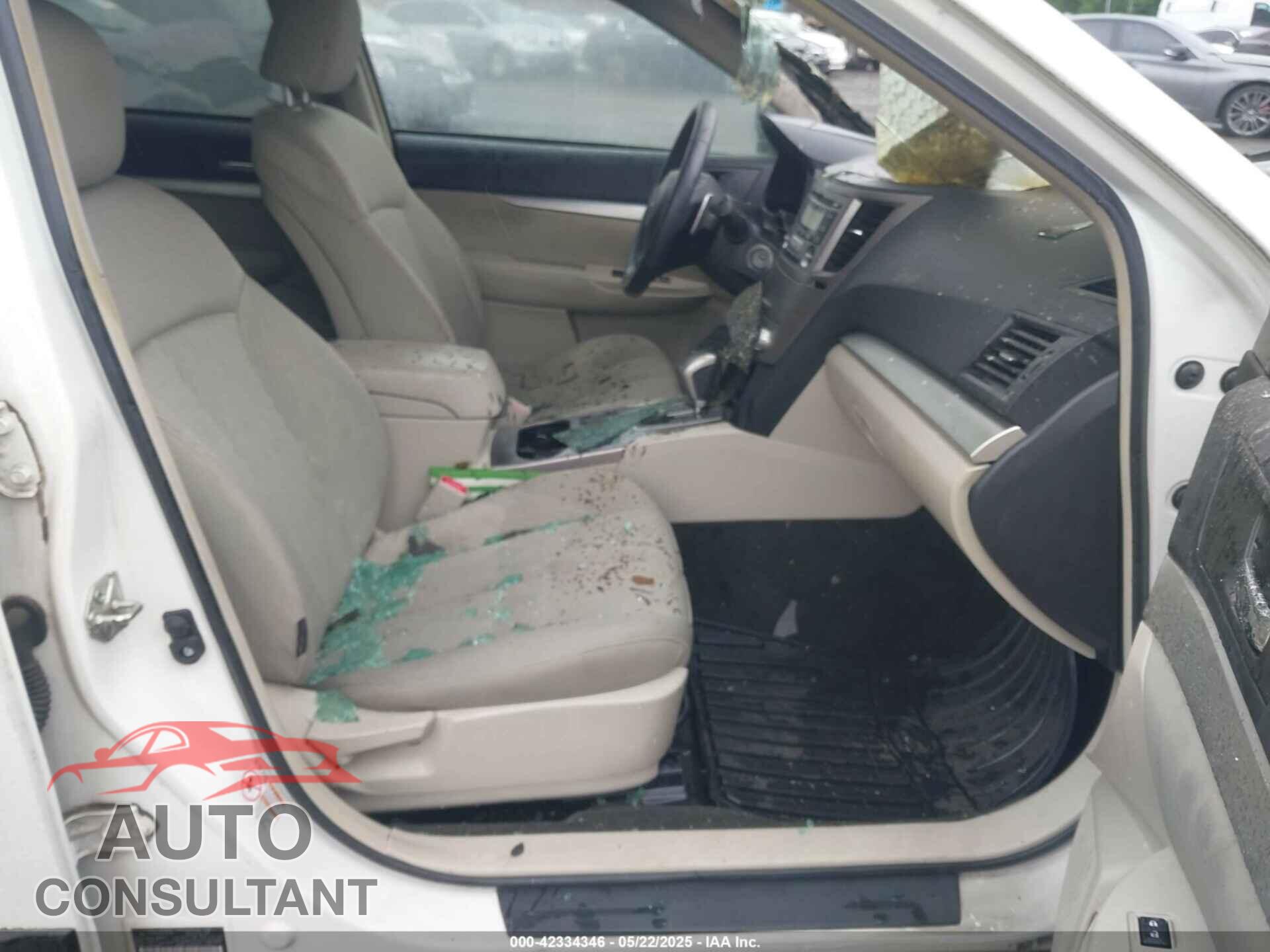 SUBARU OUTBACK 2012 - 4S4BRBCCXC3302961