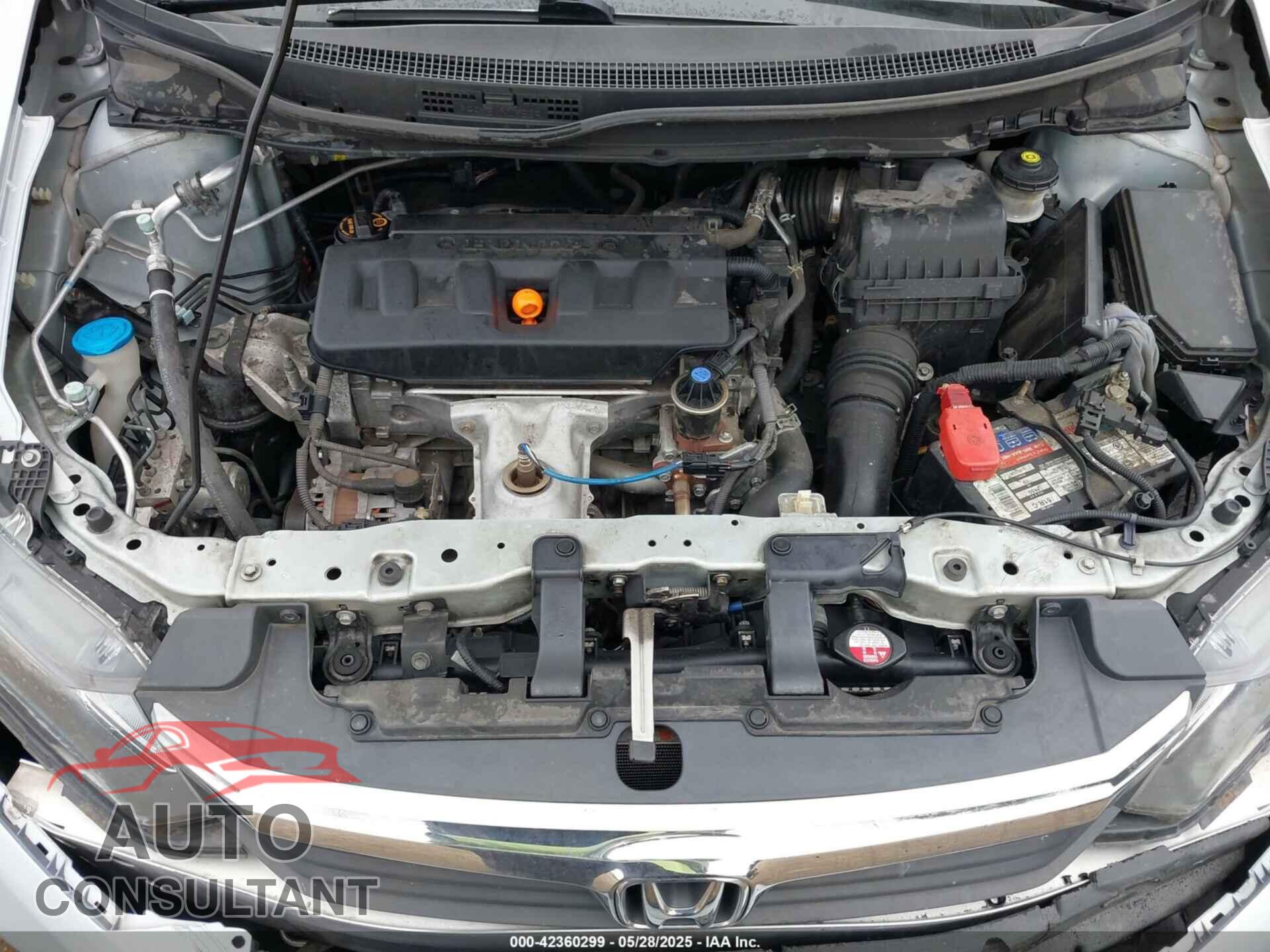 HONDA CIVIC 2012 - 19XFB2F54CE014854