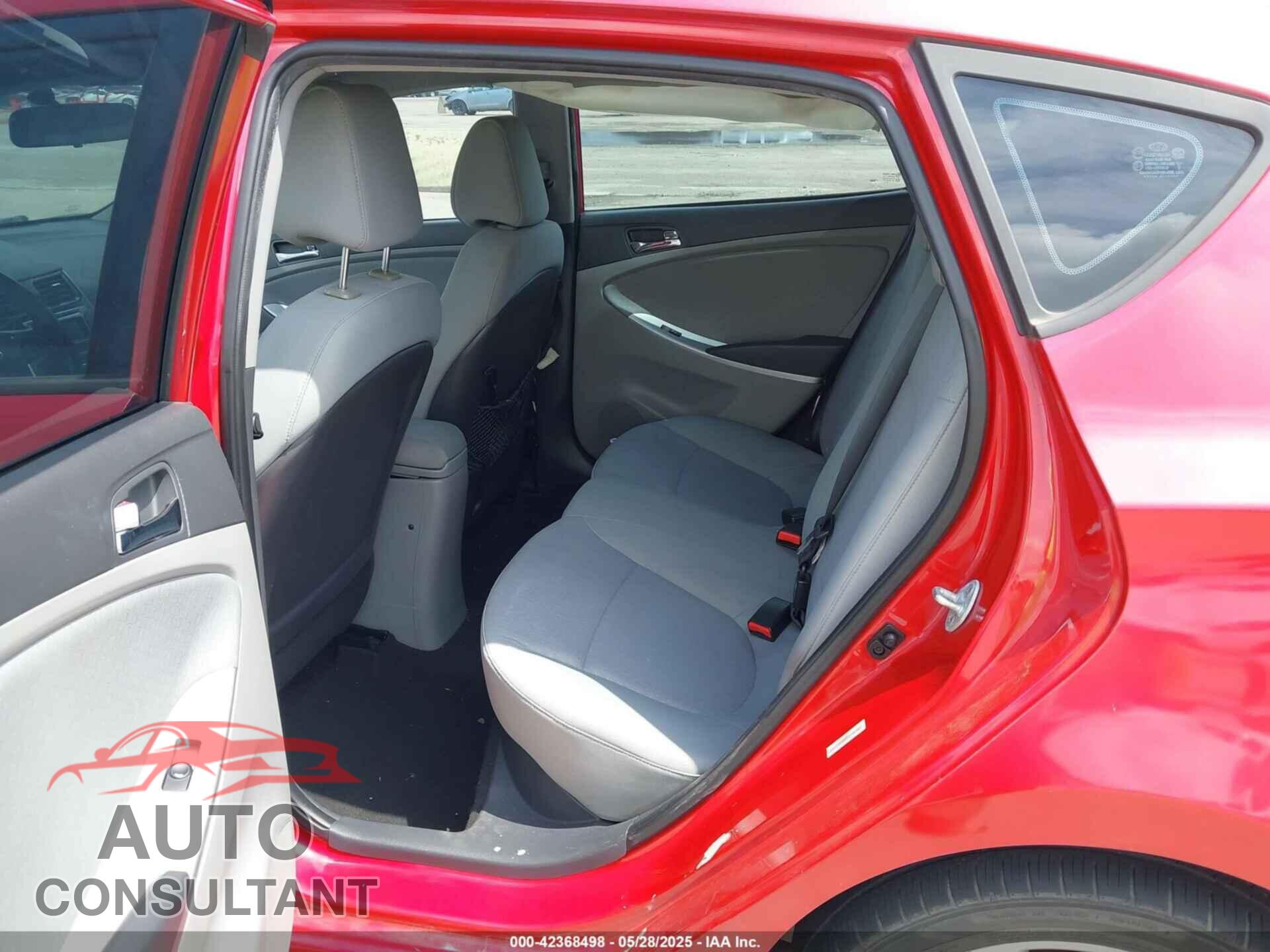 HYUNDAI ACCENT 2014 - KMHCU5AE2EU158246