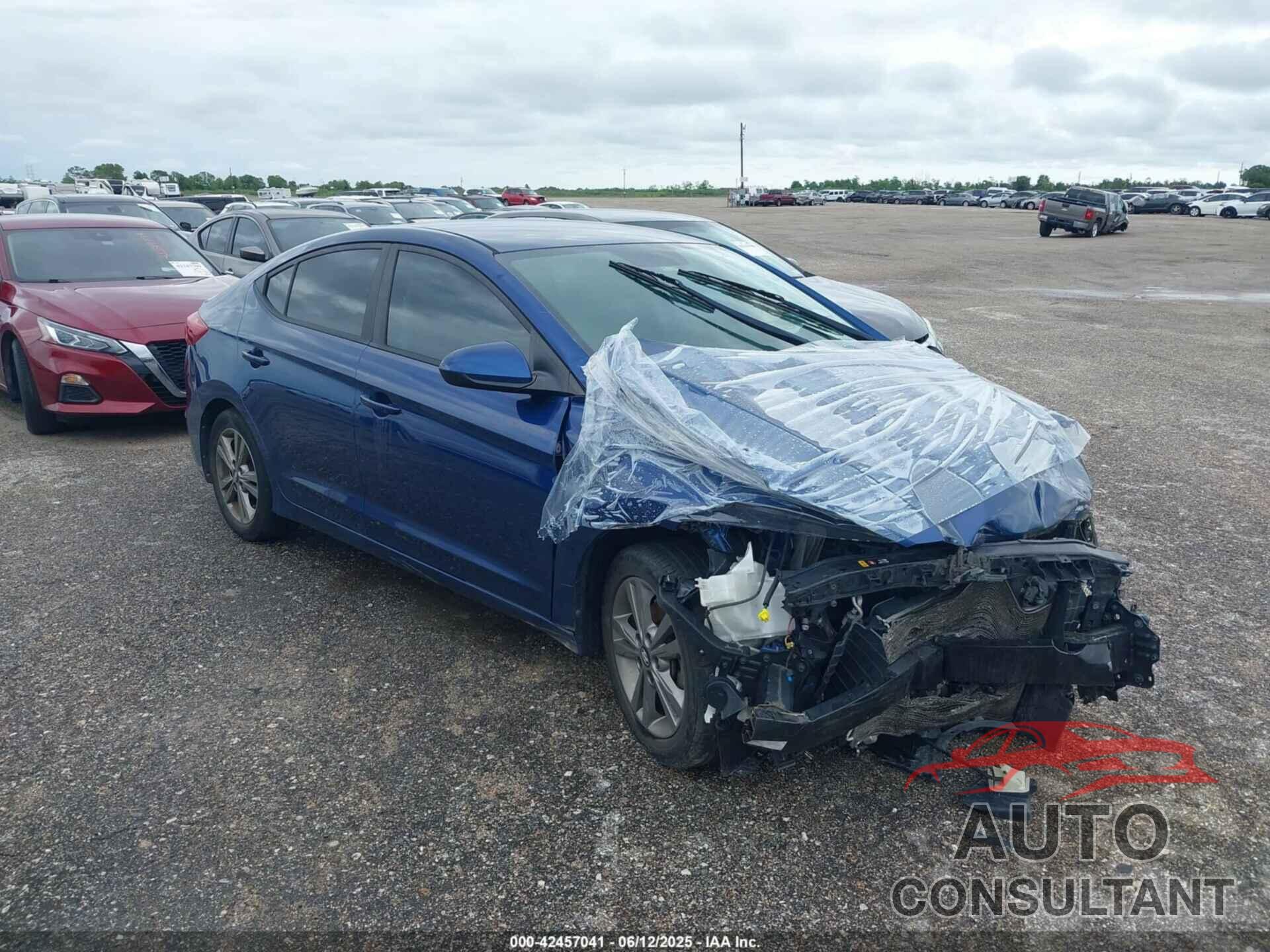 HYUNDAI ELANTRA 2017 - 5NPD84LFXHH150388