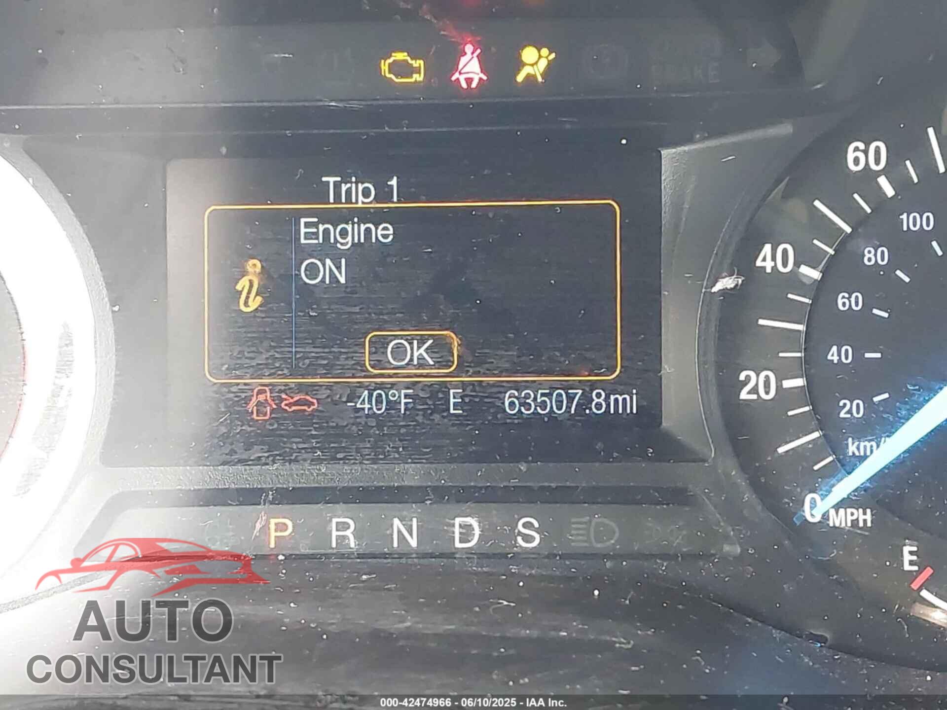 FORD EDGE 2016 - 2FMPK3G96GBB83682