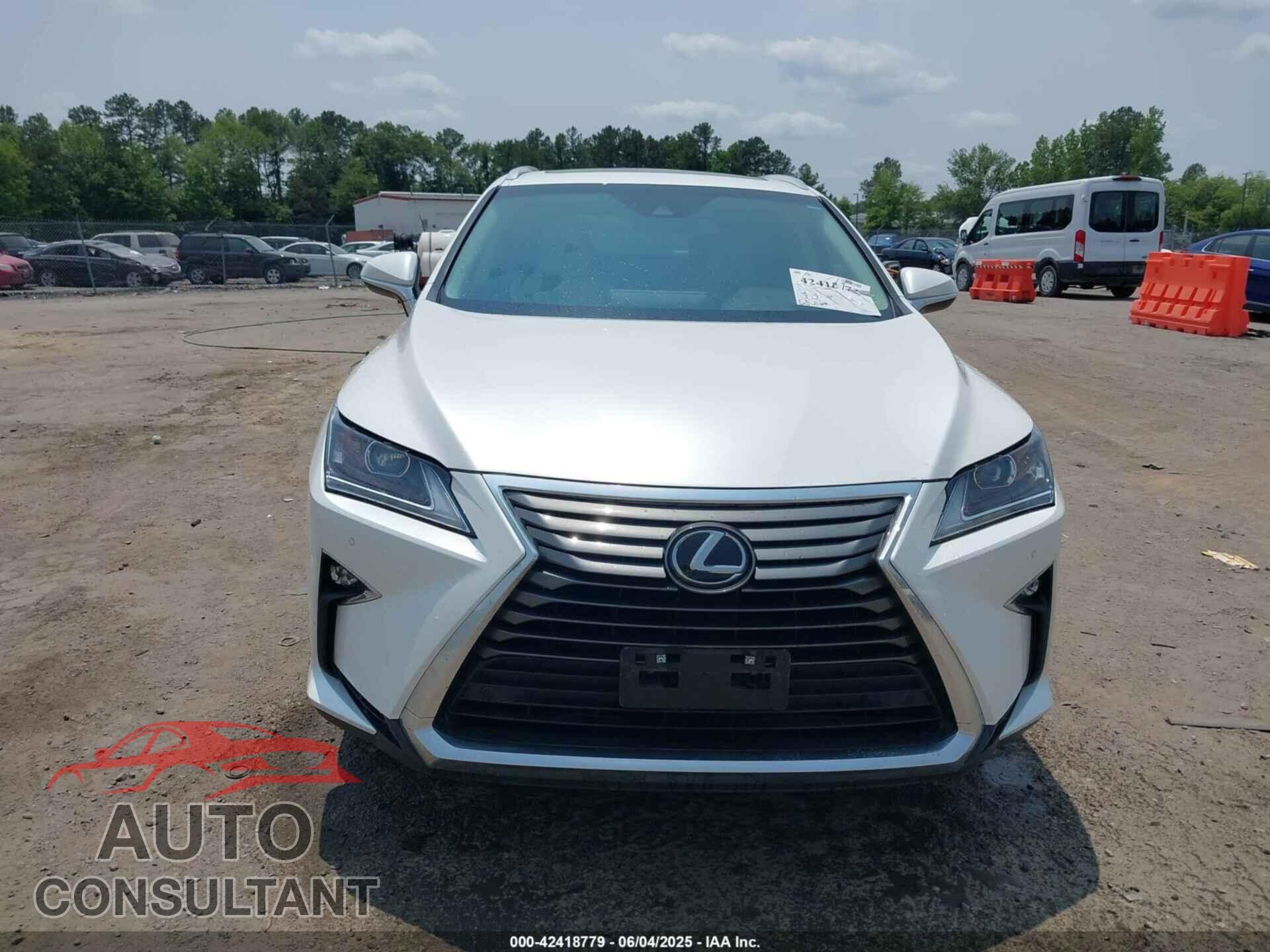 LEXUS RX 350 2019 - 2T2BZMCA7KC182763