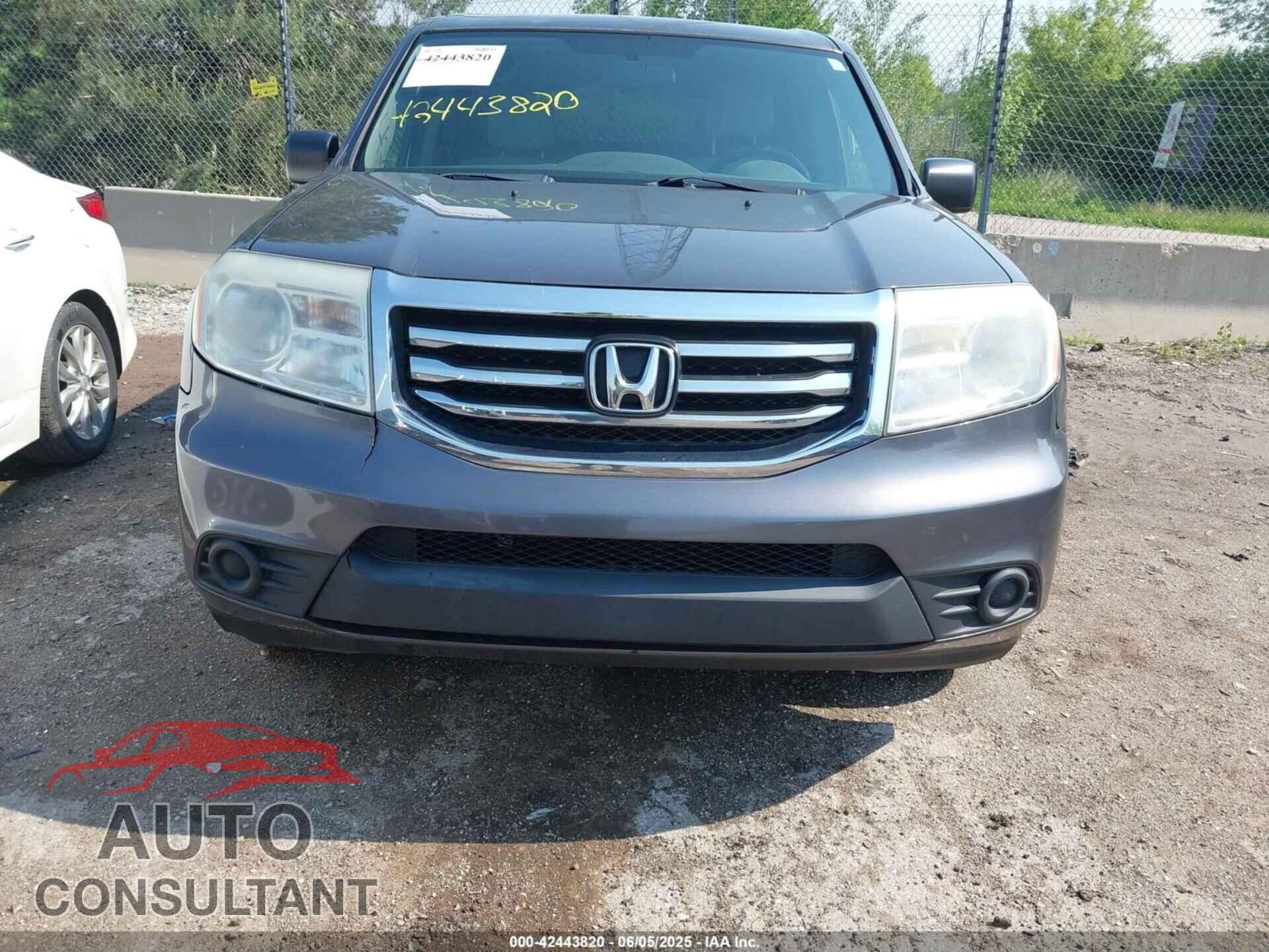 HONDA PILOT 2014 - 5FNYF4H21EB050252