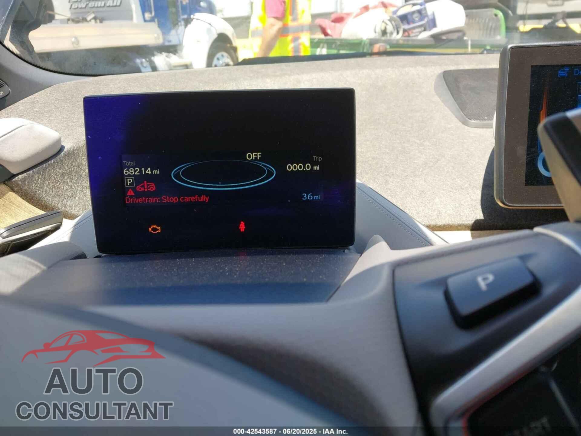 BMW I3 2014 - WBY1Z4C54EVX62877