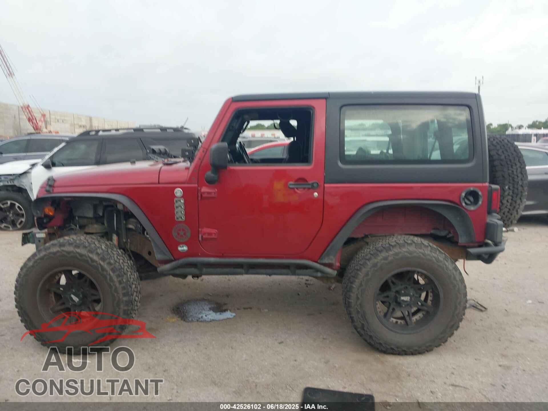 JEEP WRANGLER 2011 - 1J4AA2D10BL529217