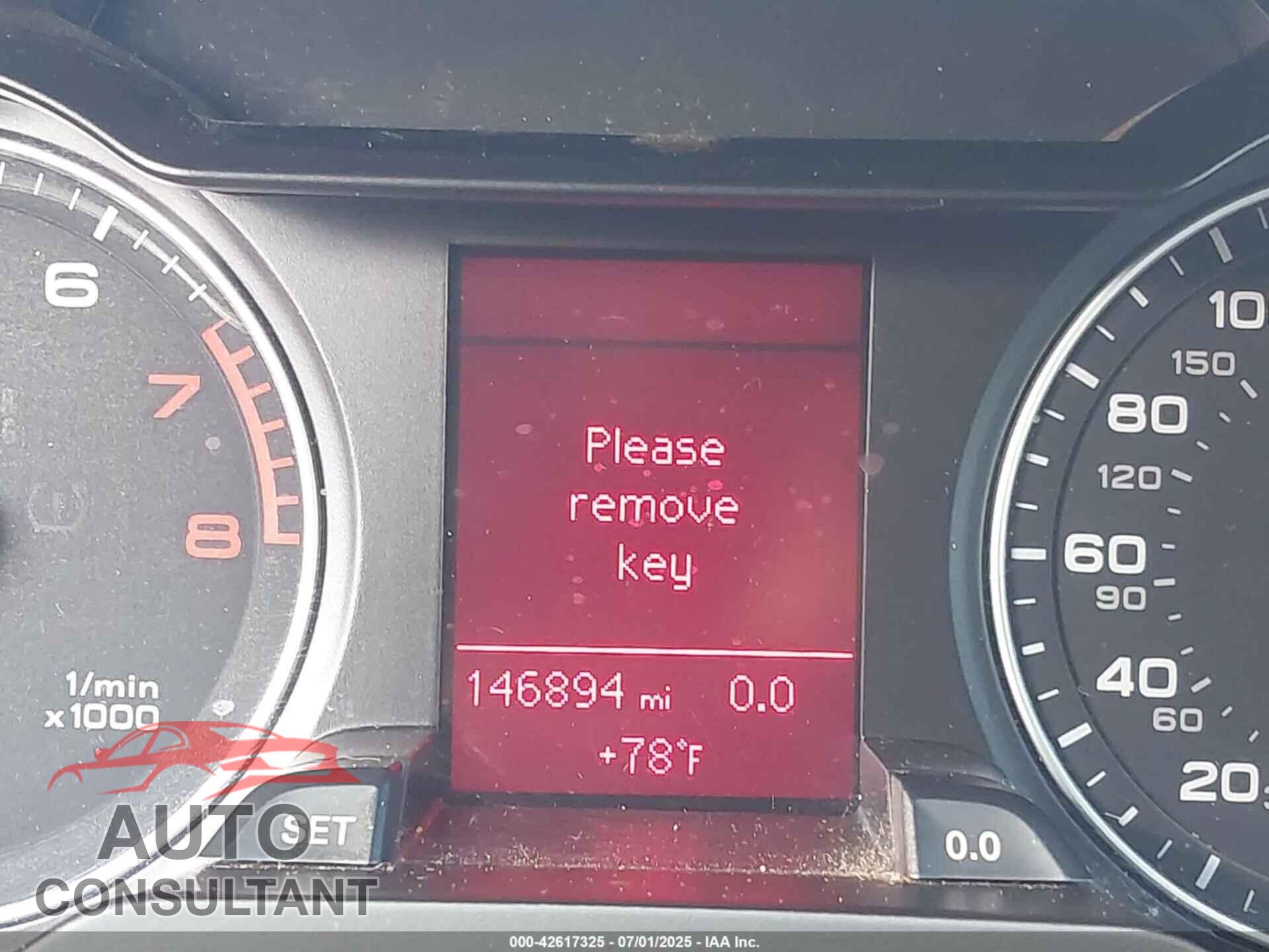 AUDI A4 2009 - WAULF78K09N012978