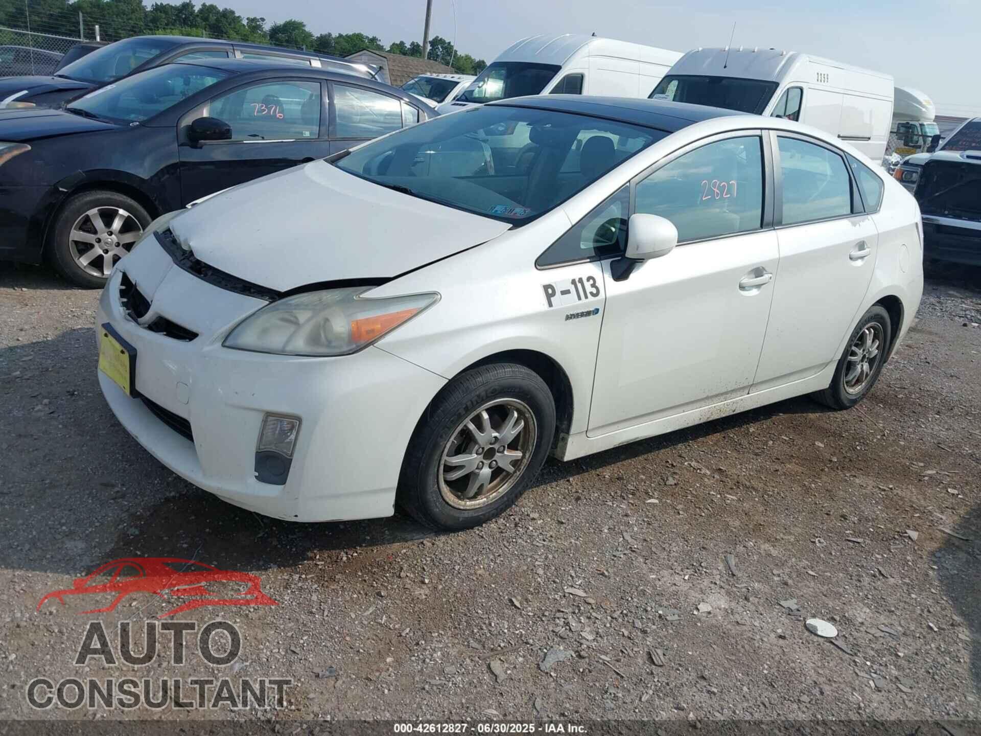 TOYOTA PRIUS 2010 - JTDKN3DU7A0052641