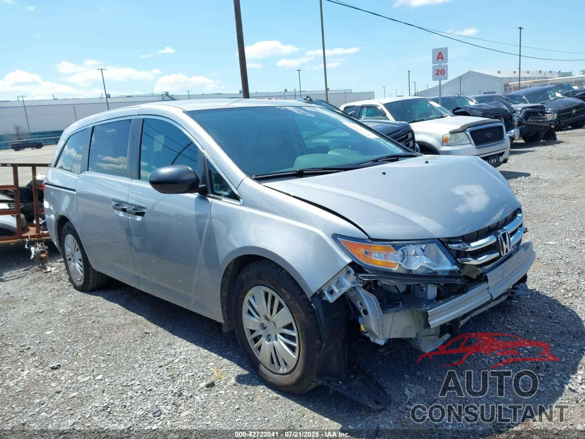 HONDA ODYSSEY 2016 - 5FNRL5H20GB165155