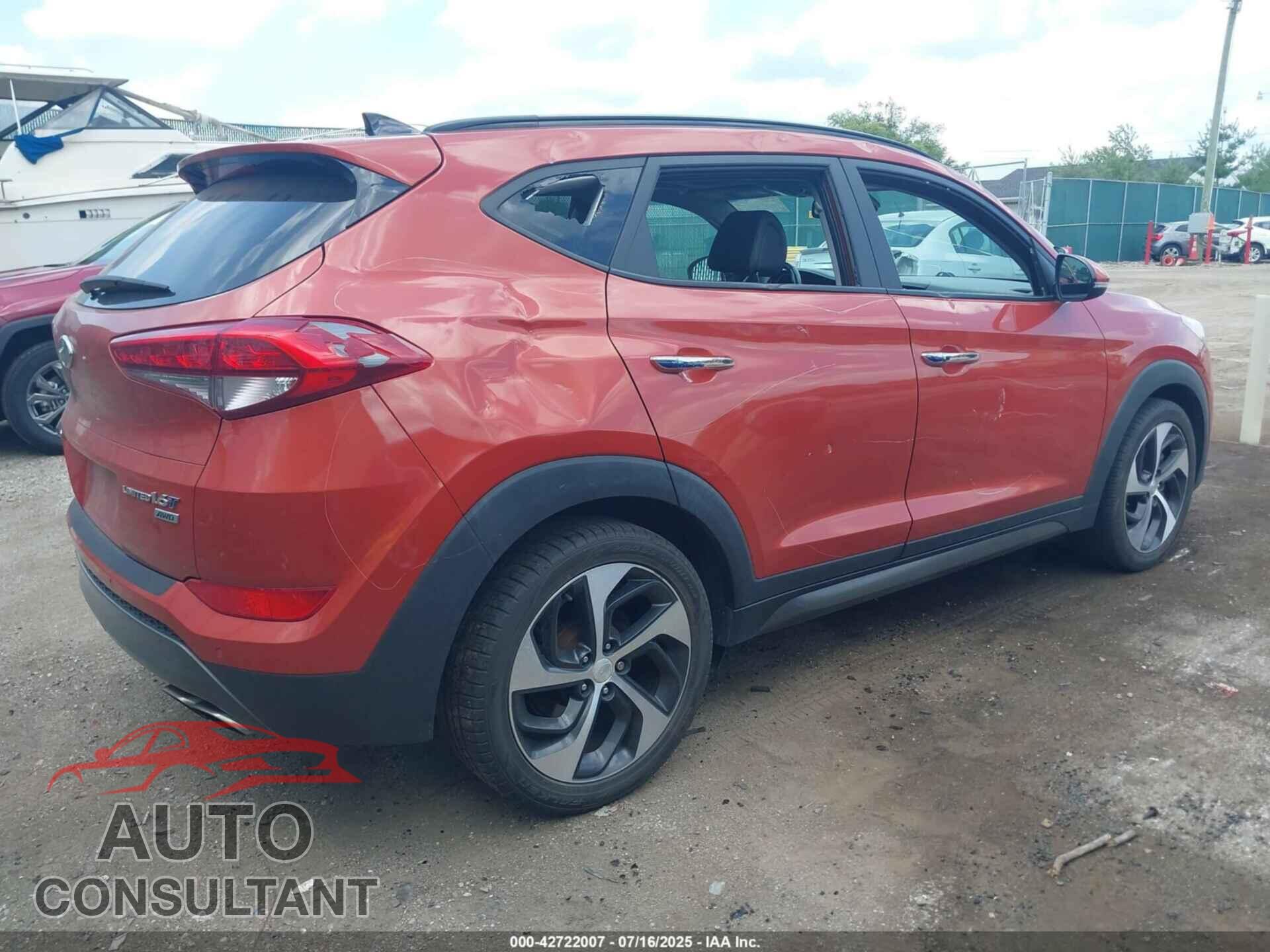 HYUNDAI TUCSON 2016 - KM8J3CA21GU043502