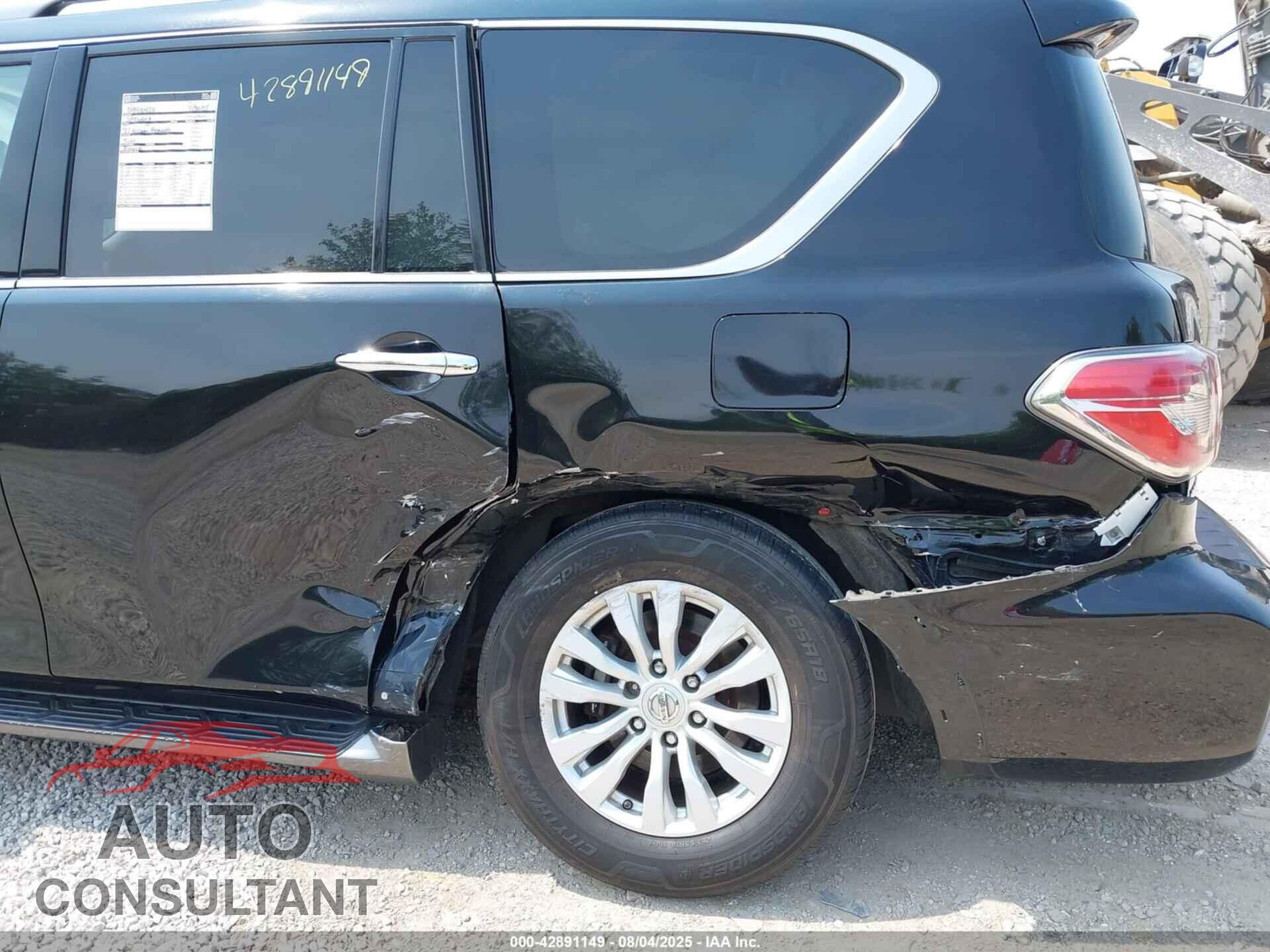 NISSAN ARMADA 2017 - JN8AY2NC1H9509909