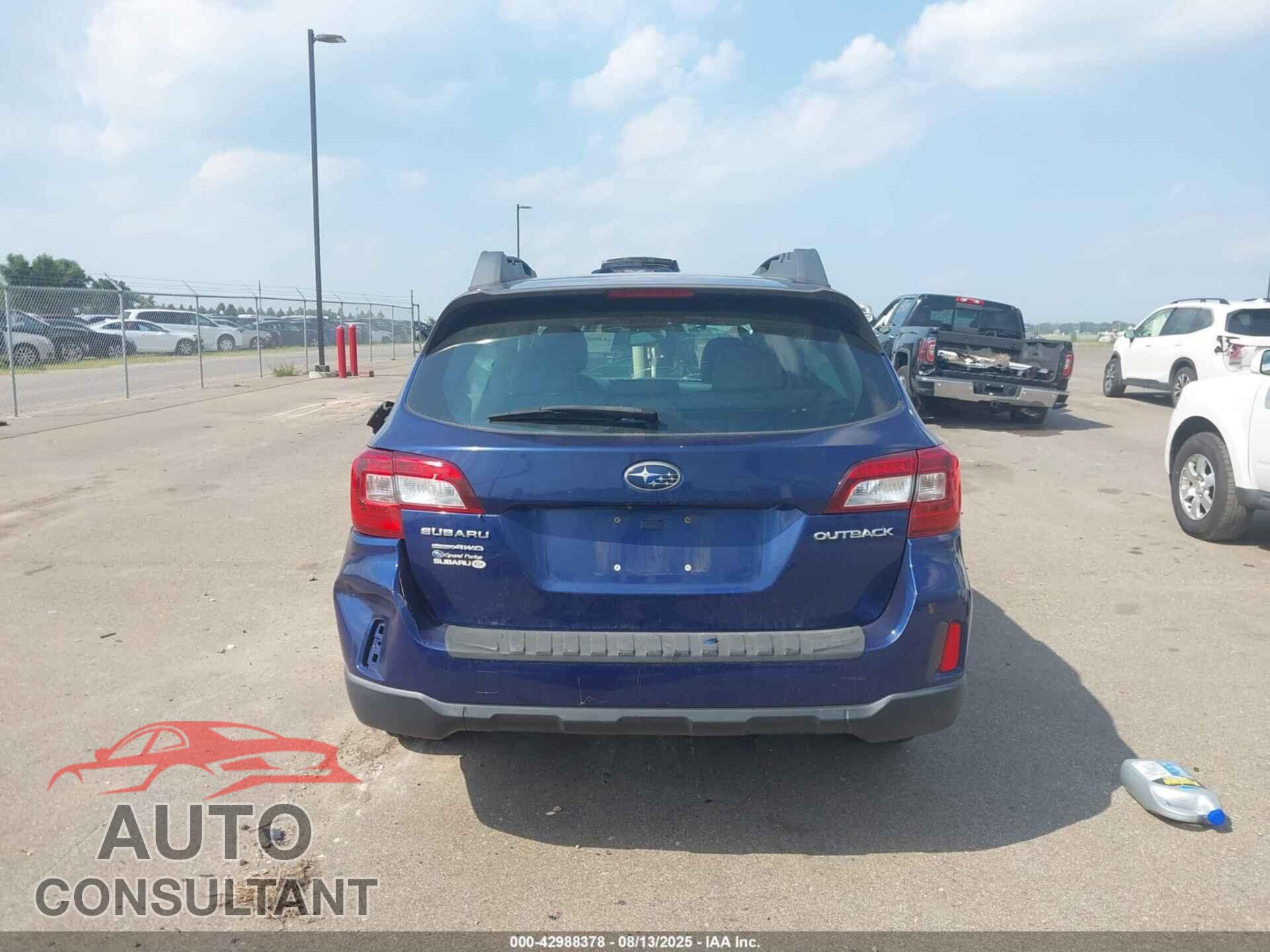 SUBARU OUTBACK 2015 - 4S4BSBAC4F3298532