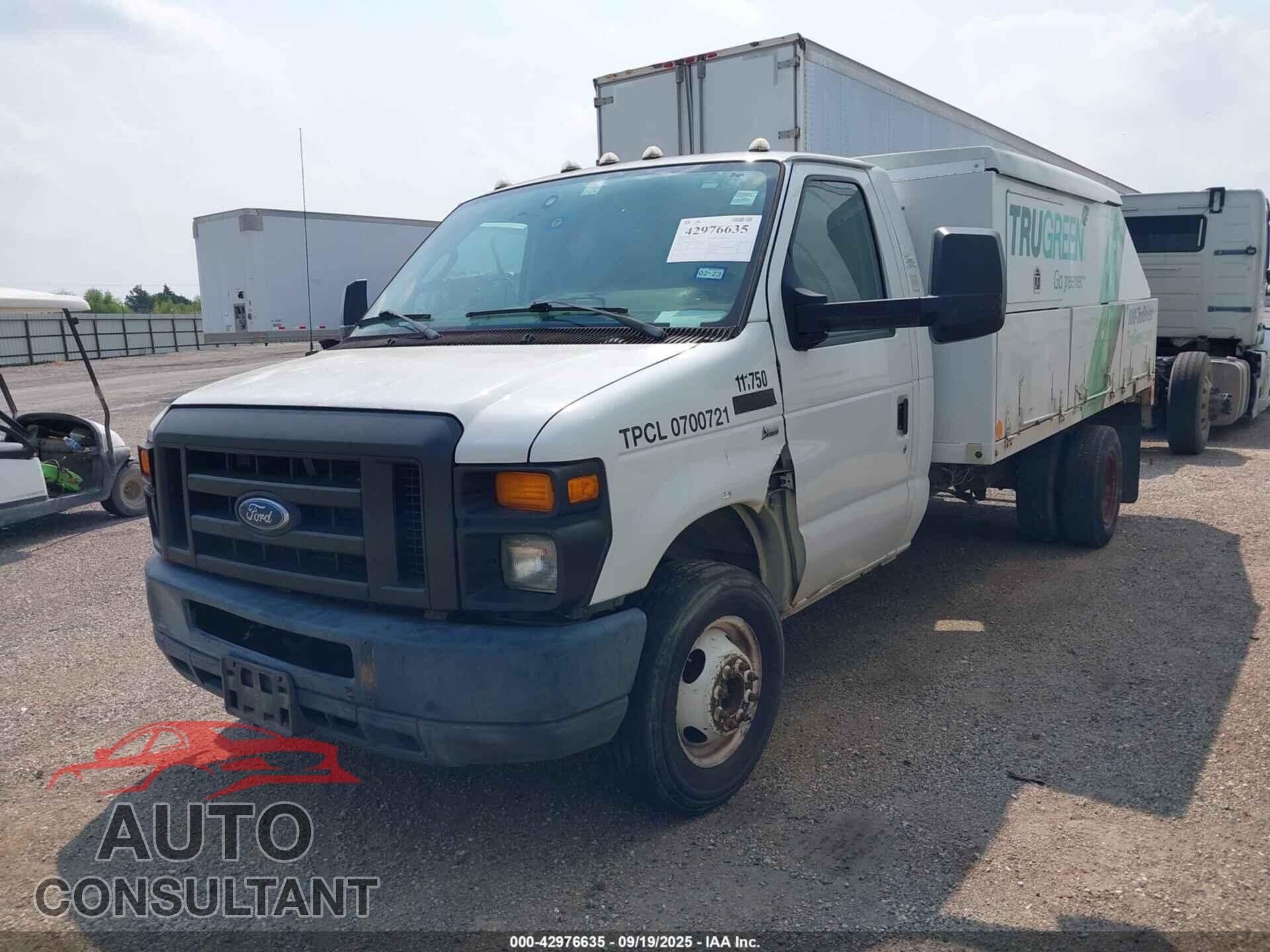 FORD E-450 CUTAWAY 2012 - 1FDXE4FLXCDA39454