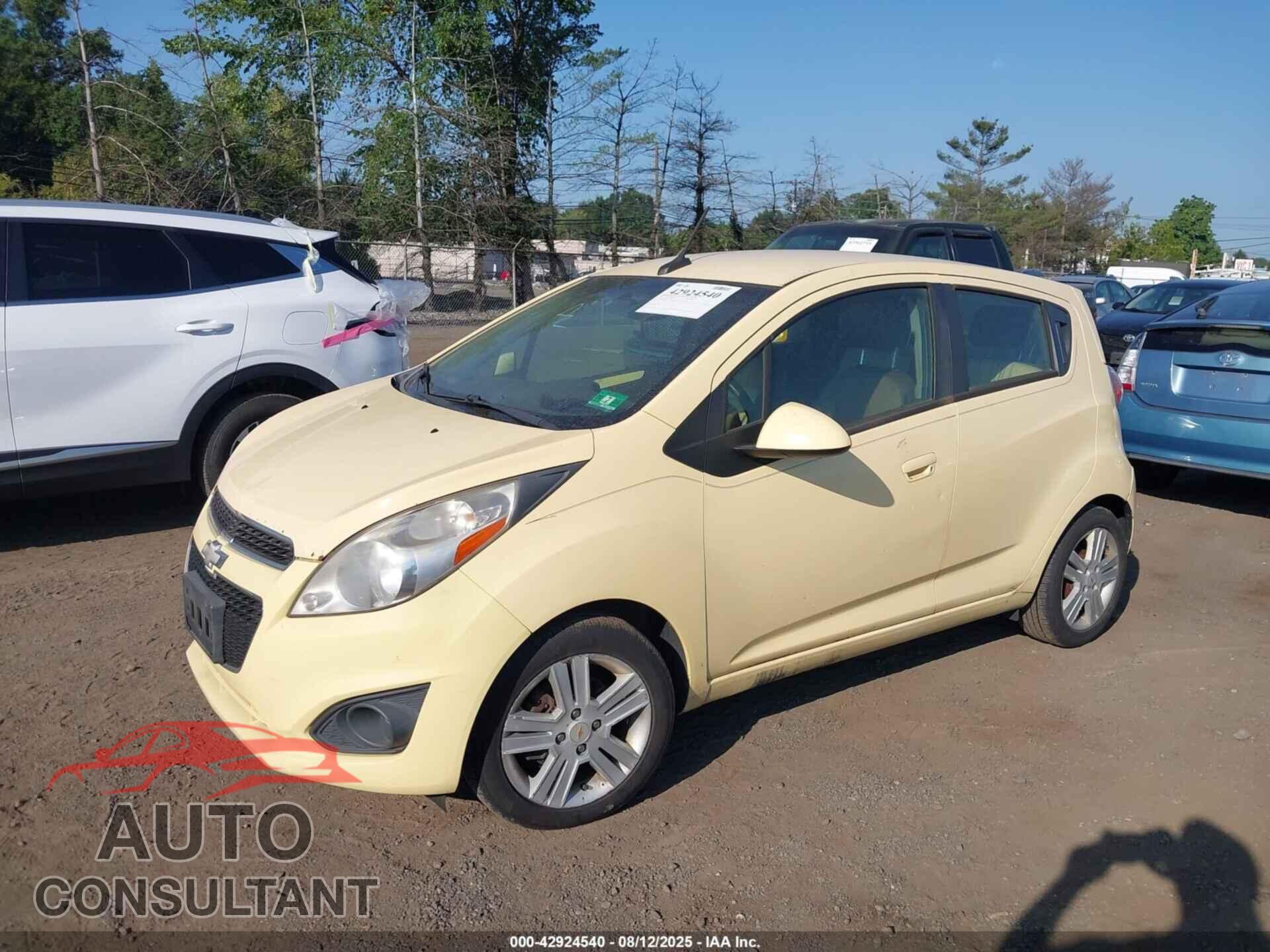 CHEVROLET SPARK 2014 - KL8CD6S99EC412917