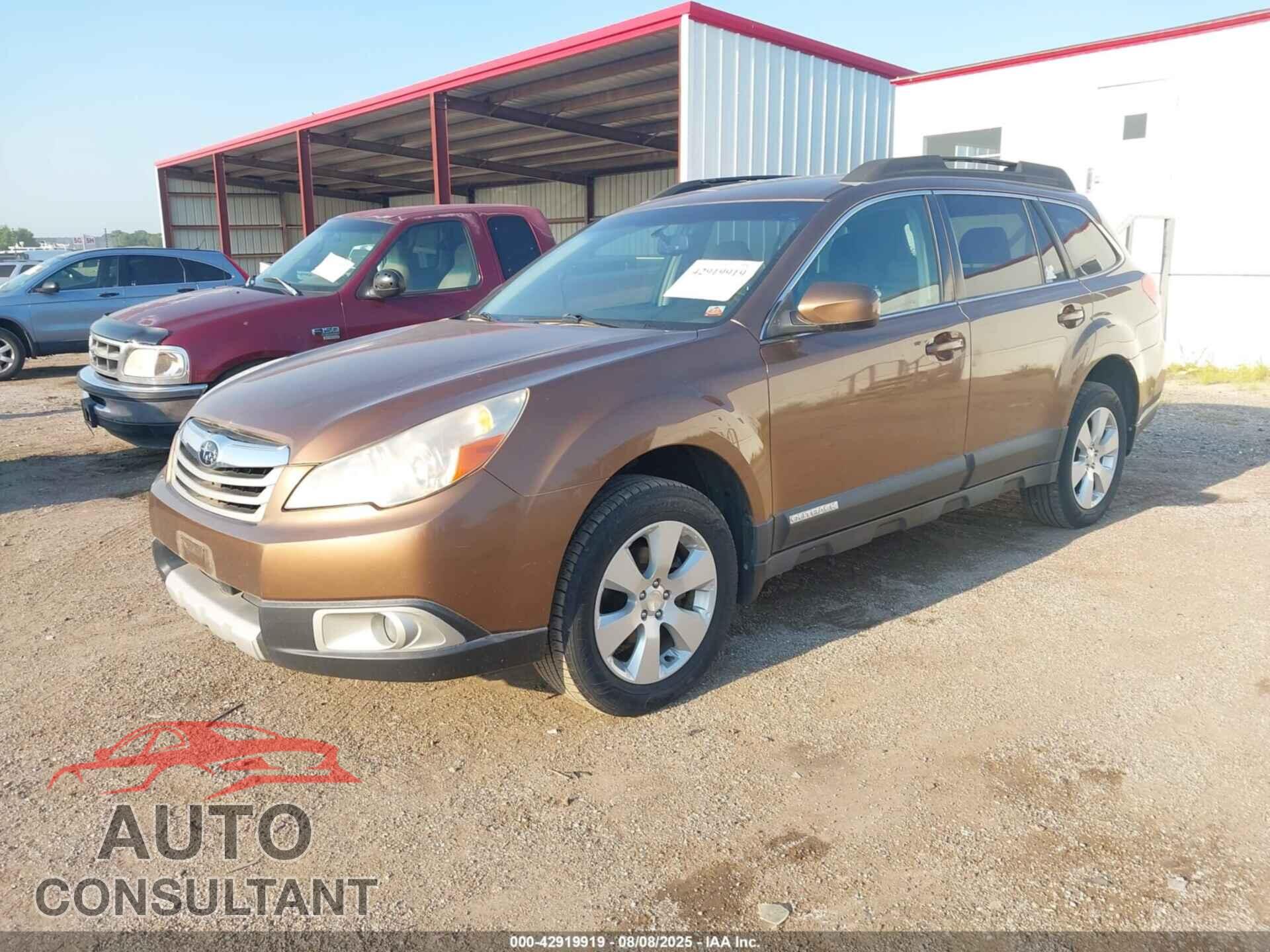 SUBARU OUTBACK 2011 - 4S4BRCCC6B3441117