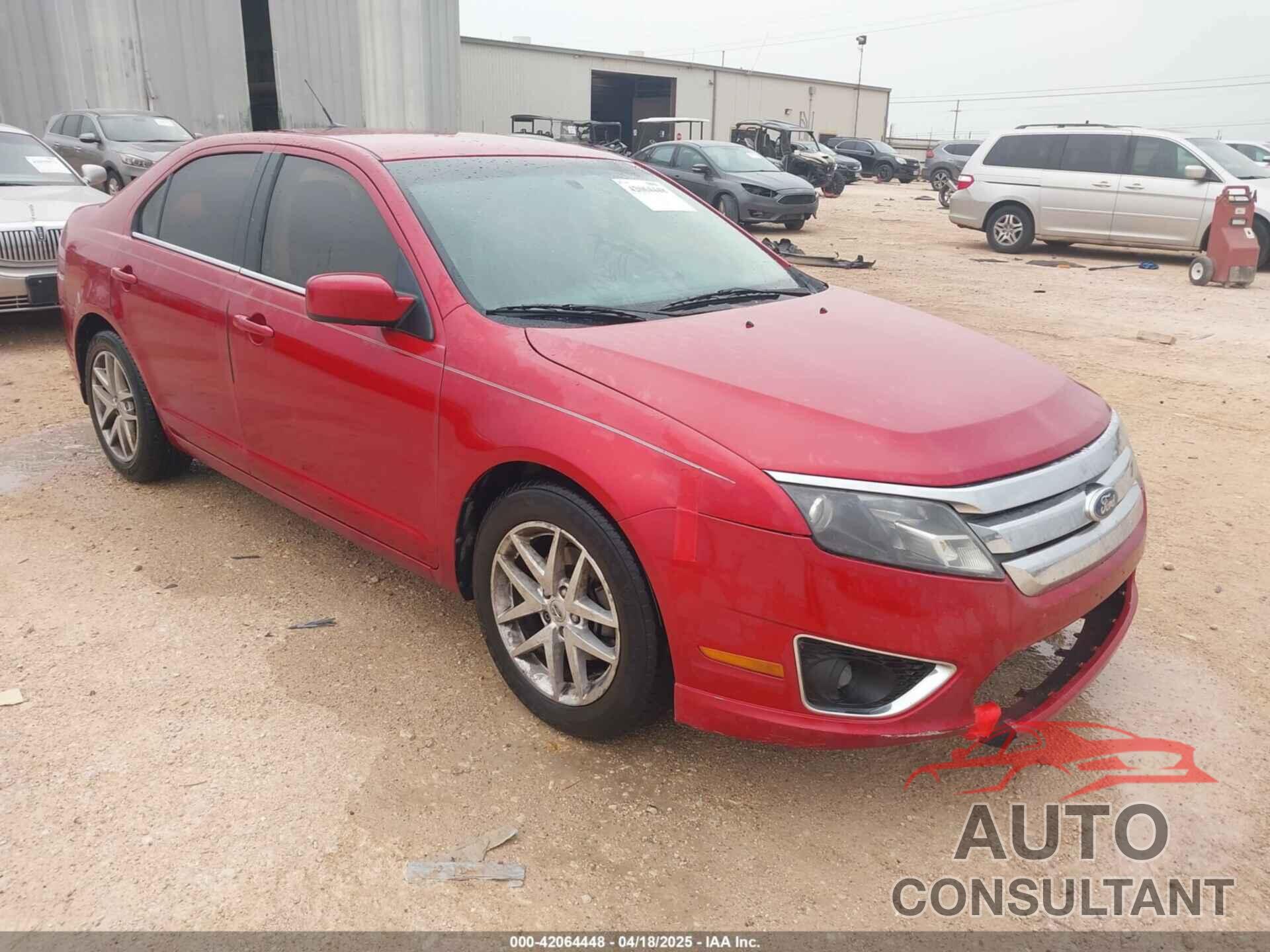 FORD FUSION 2012 - 3FAHP0JG2CR165360