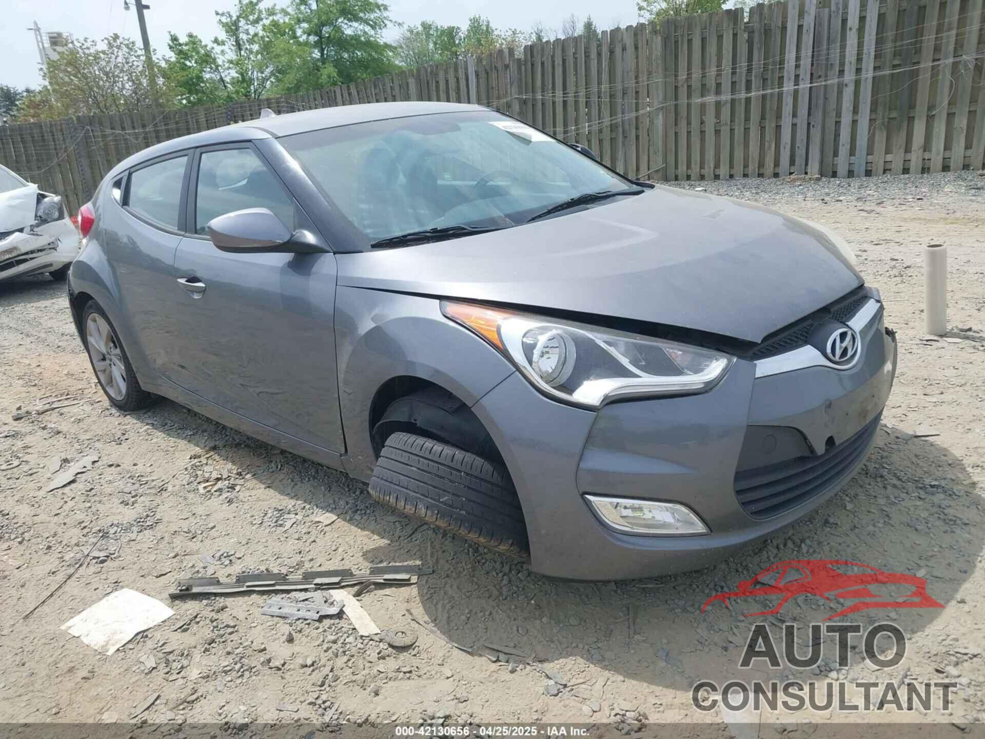 HYUNDAI VELOSTER 2017 - KMHTC6AD5HU305941