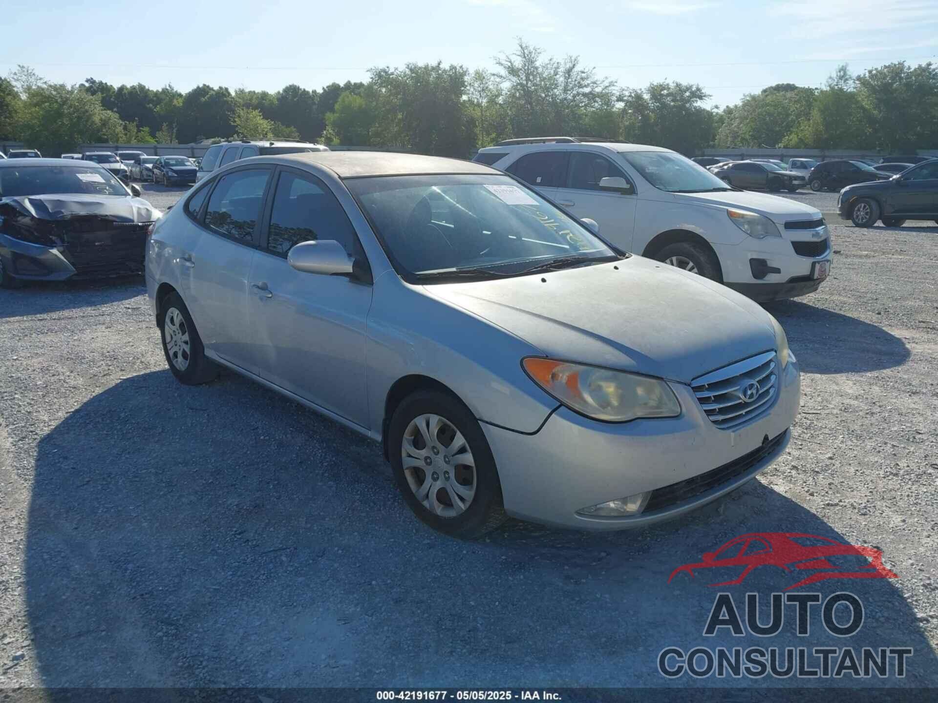 HYUNDAI ELANTRA 2010 - KMHDU4AD2AU017791