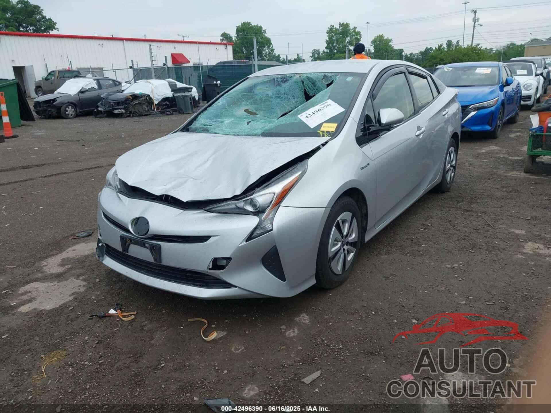 TOYOTA PRIUS 2016 - JTDKARFU1G3502609
