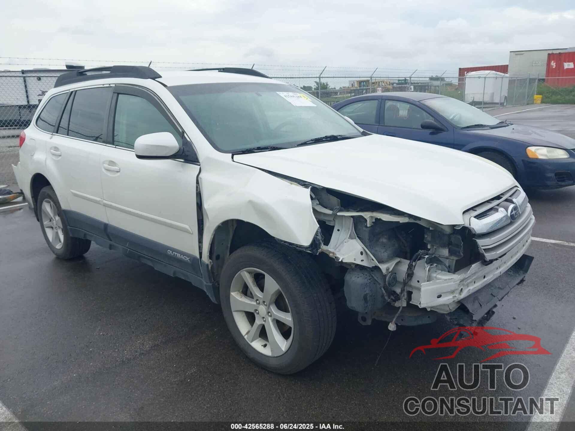 SUBARU OUTBACK 2014 - 4S4BRBCC9E3311234