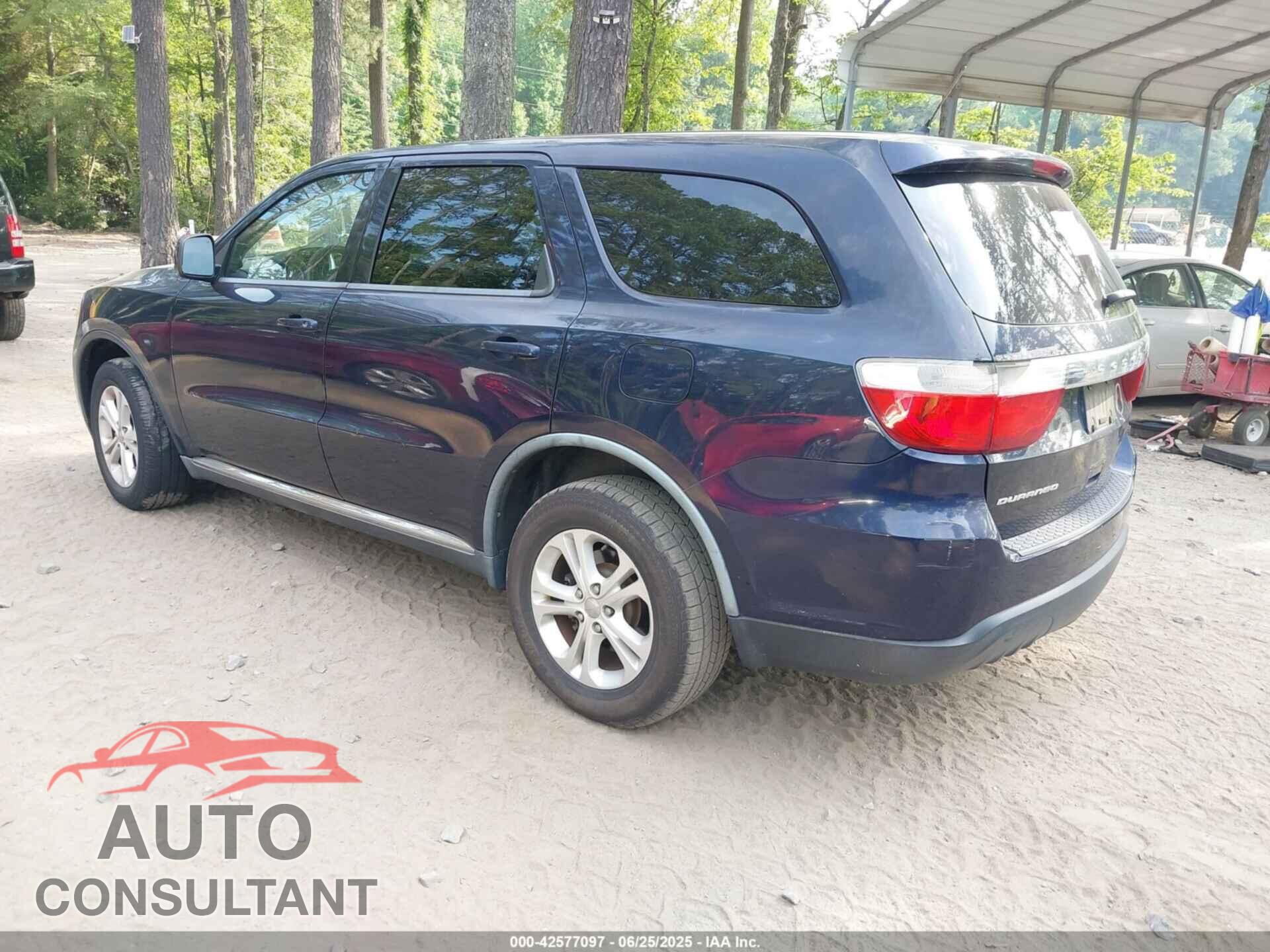 DODGE DURANGO 2012 - 1C4RDHAG1CC169789