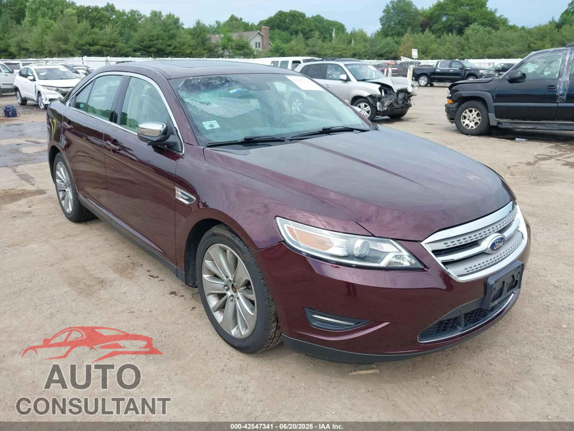 FORD TAURUS 2011 - 1FAHP2FW9BG125021