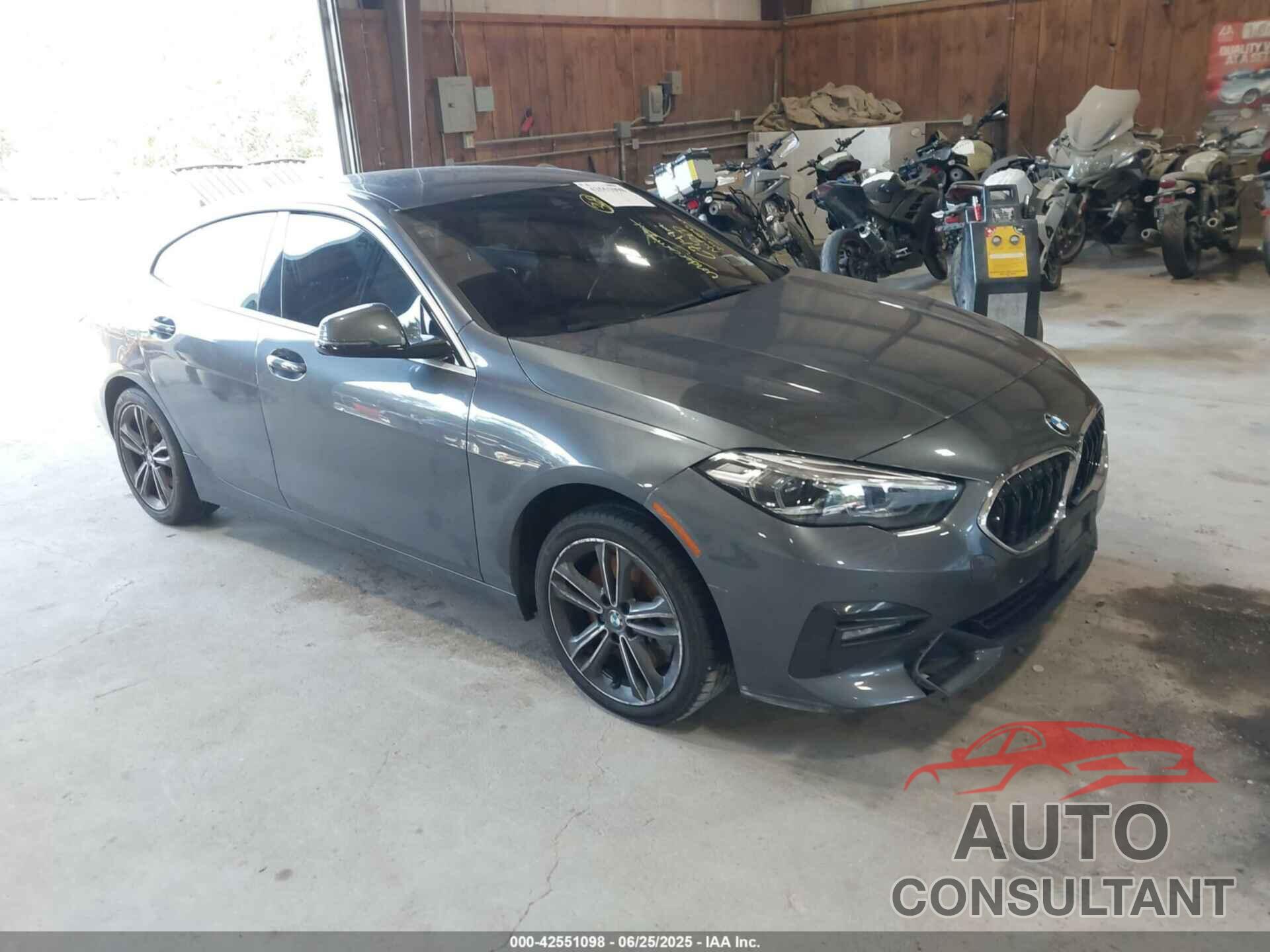 BMW 228I GRAN COUPE 2021 - WBA73AK04M7G95024