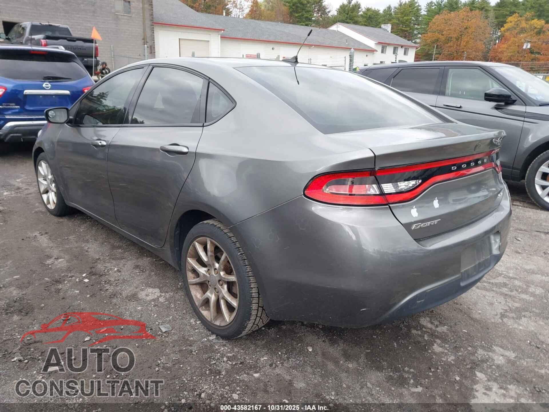 DODGE DART 2013 - 1C3CDFBA2DD336021