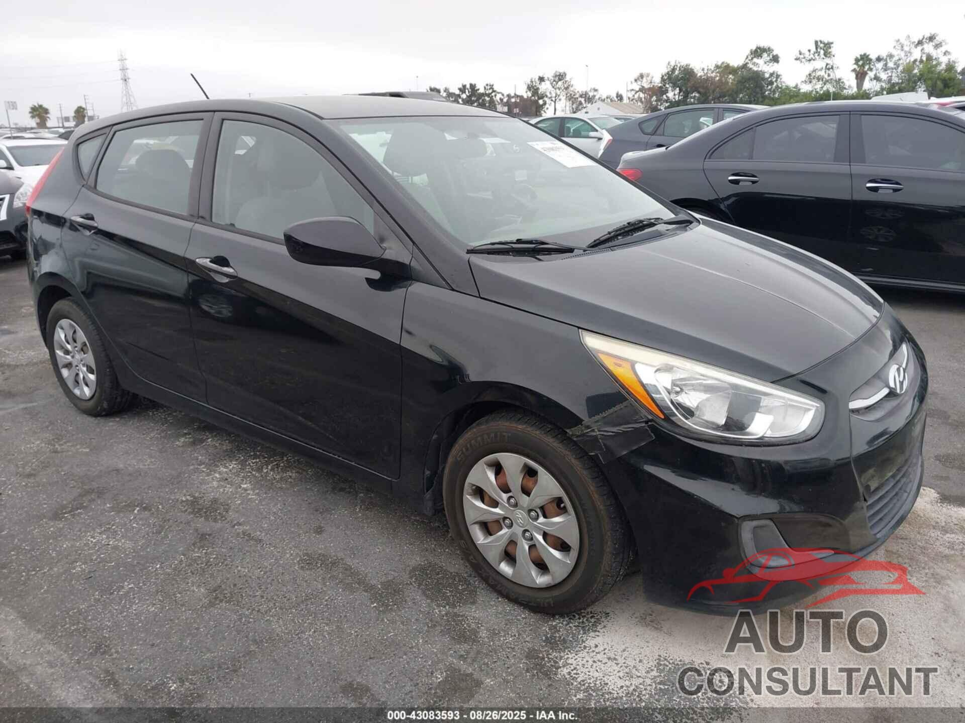 HYUNDAI ACCENT 2016 - KMHCT5AE8GU262732