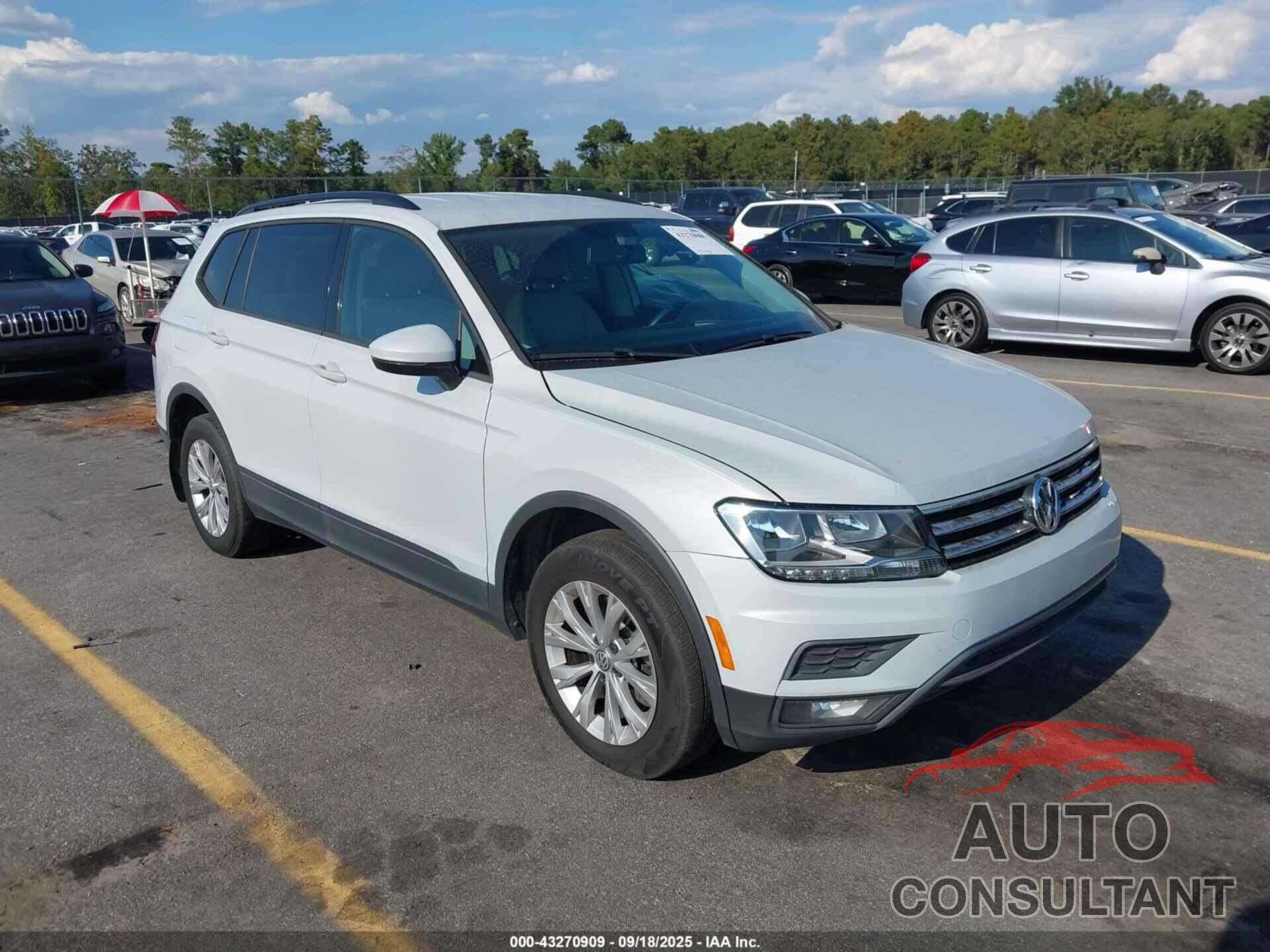 VOLKSWAGEN TIGUAN 2018 - 3VV1B7AX2JM026408