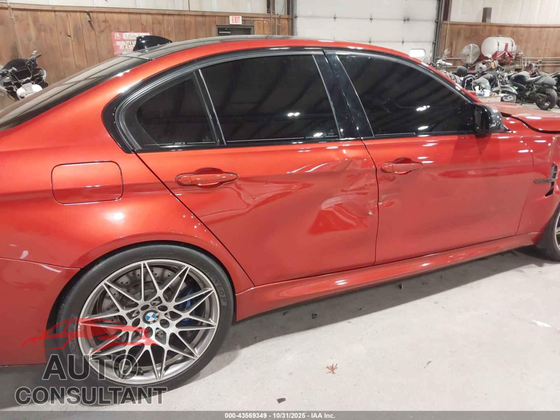 BMW M3 2016 - WBS8M9C58G5E68540