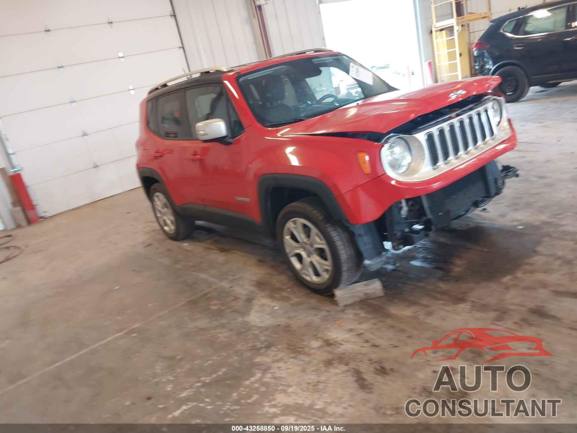 JEEP RENEGADE 2016 - ZACCJBDT8GPC77641