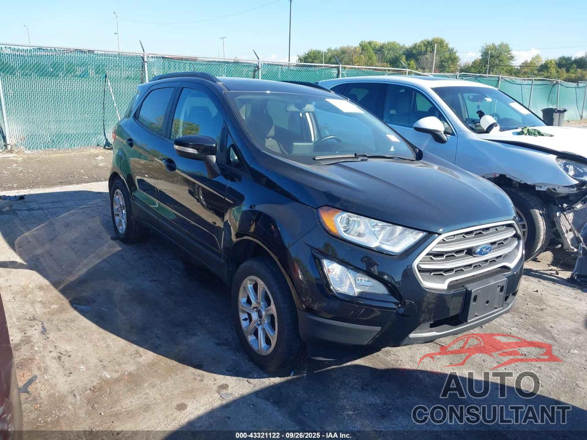 FORD ECOSPORT 2020 - MAJ6S3GL5LC326875