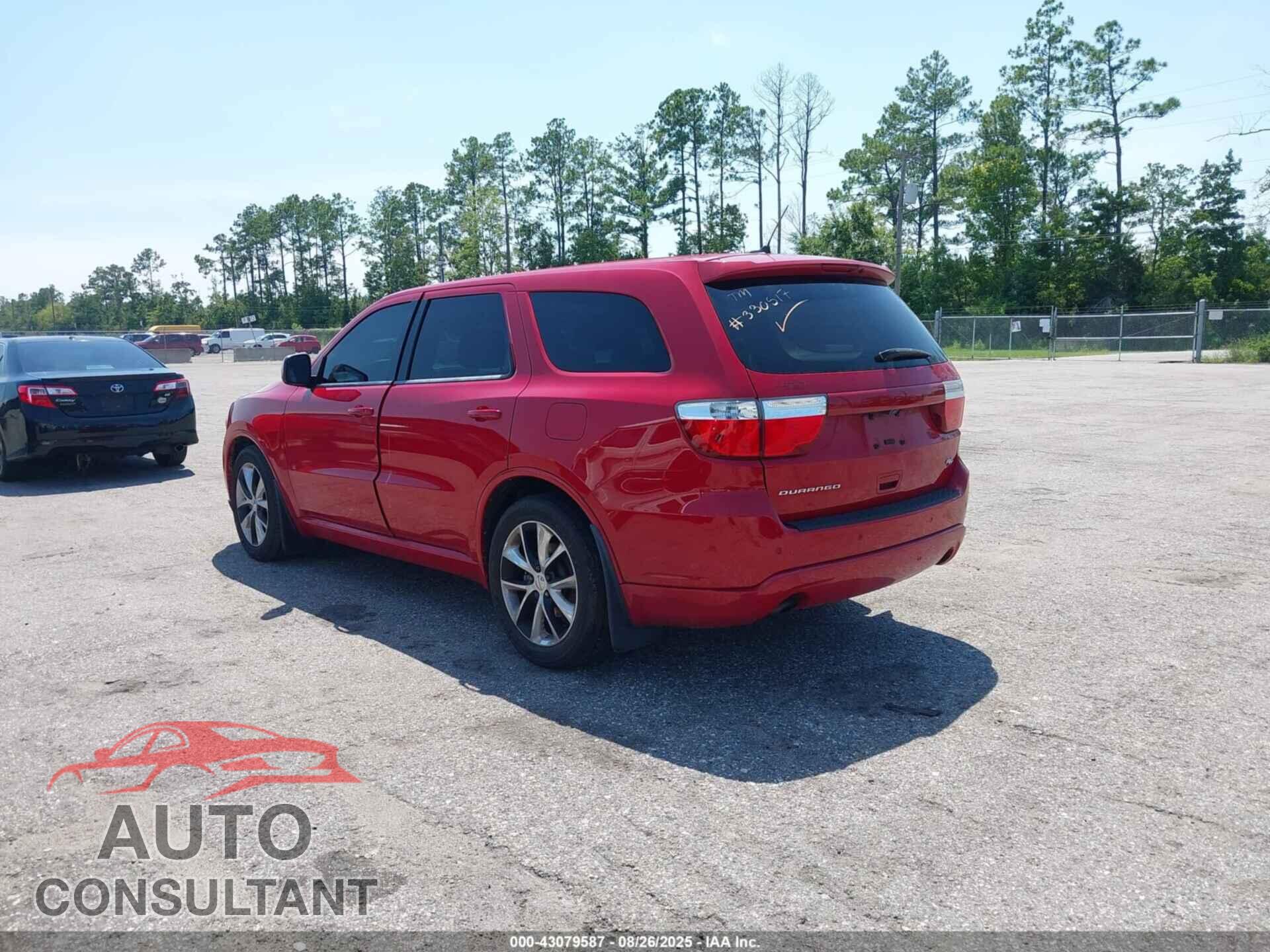 DODGE DURANGO 2012 - 1C4SDHCT2CC330517