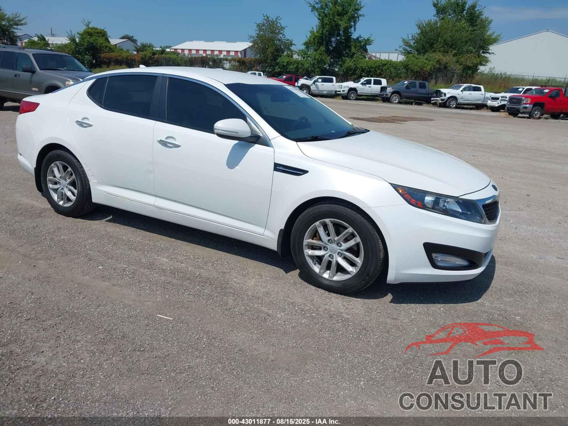 KIA OPTIMA 2013 - KNAGM4A76D5431860